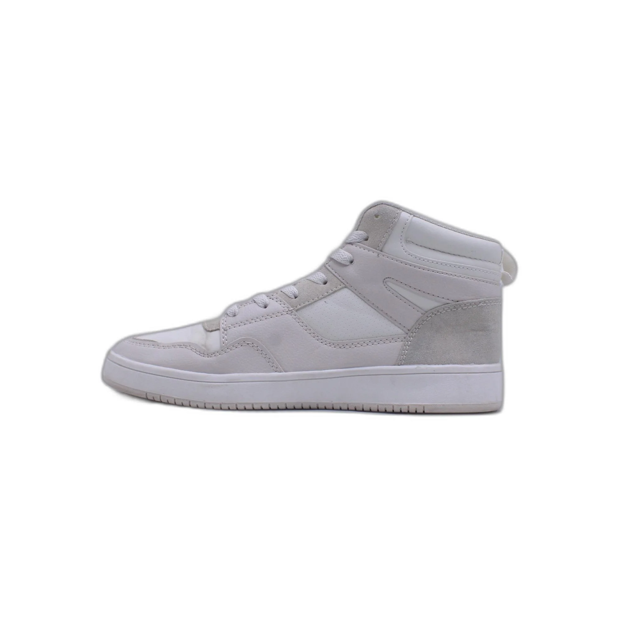 PRIMARK HIGH TOP WHITE SNEAKER - Image 2