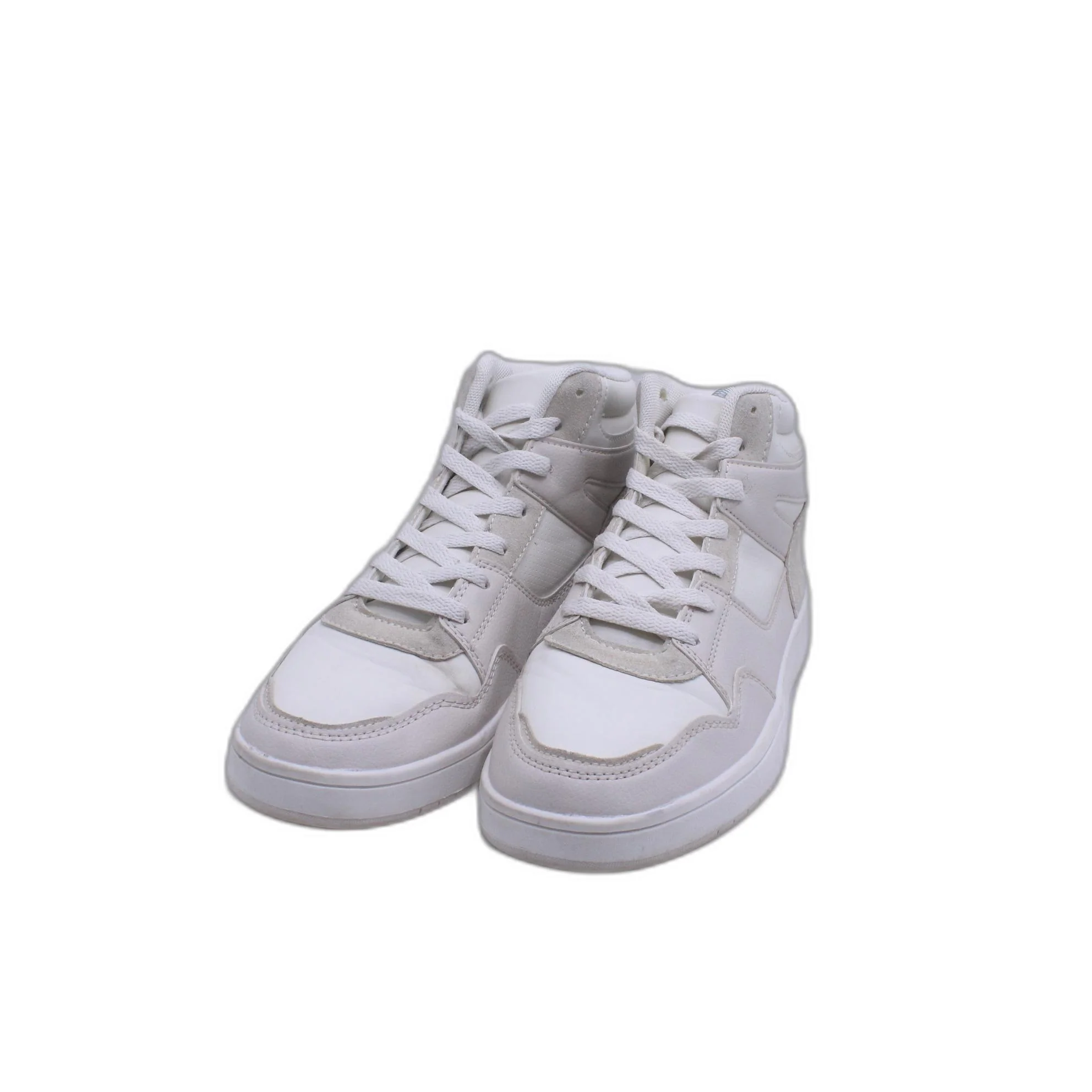 PRIMARK HIGH TOP WHITE SNEAKER - Image 3