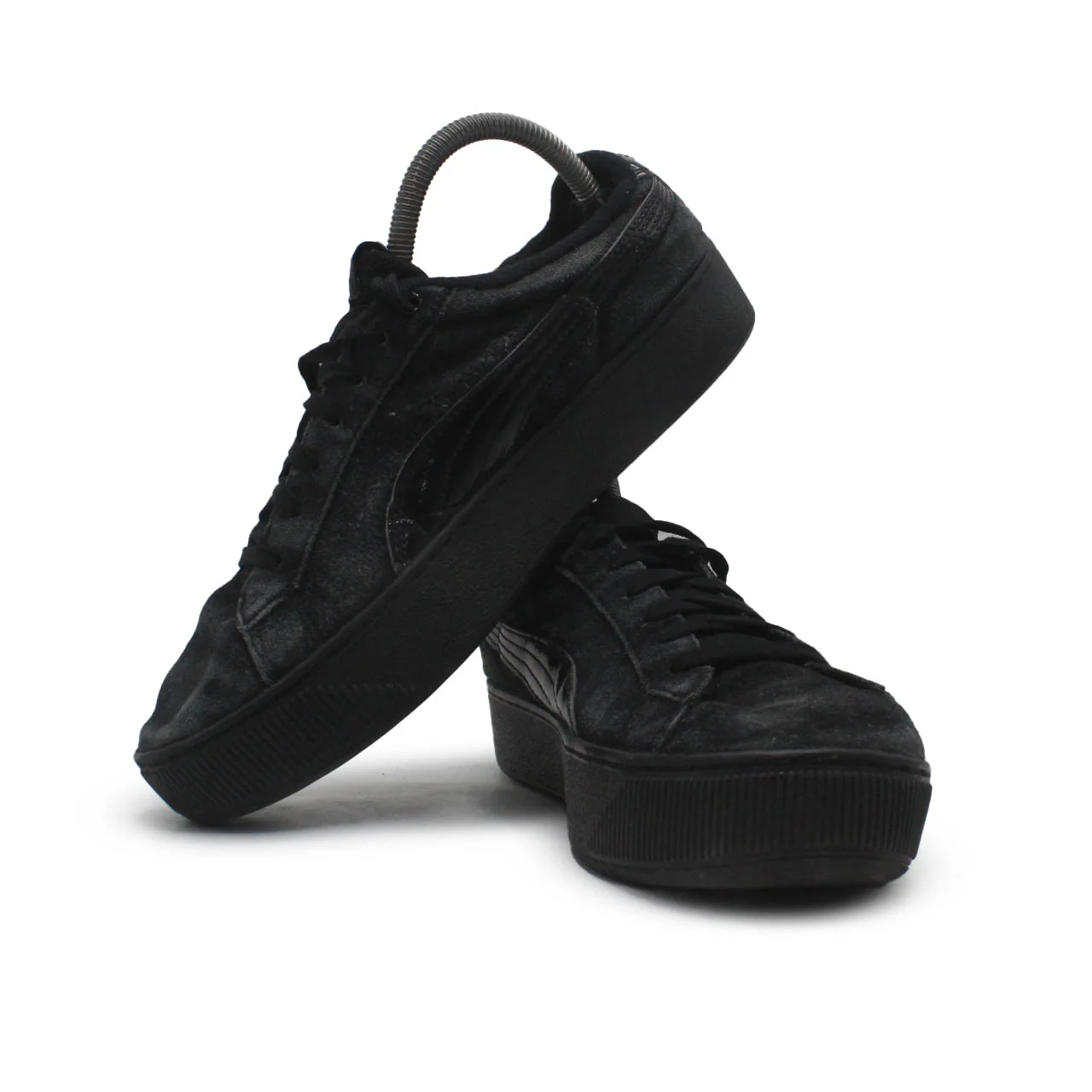Puma Basket Heart Black casual Shoe - Image 2