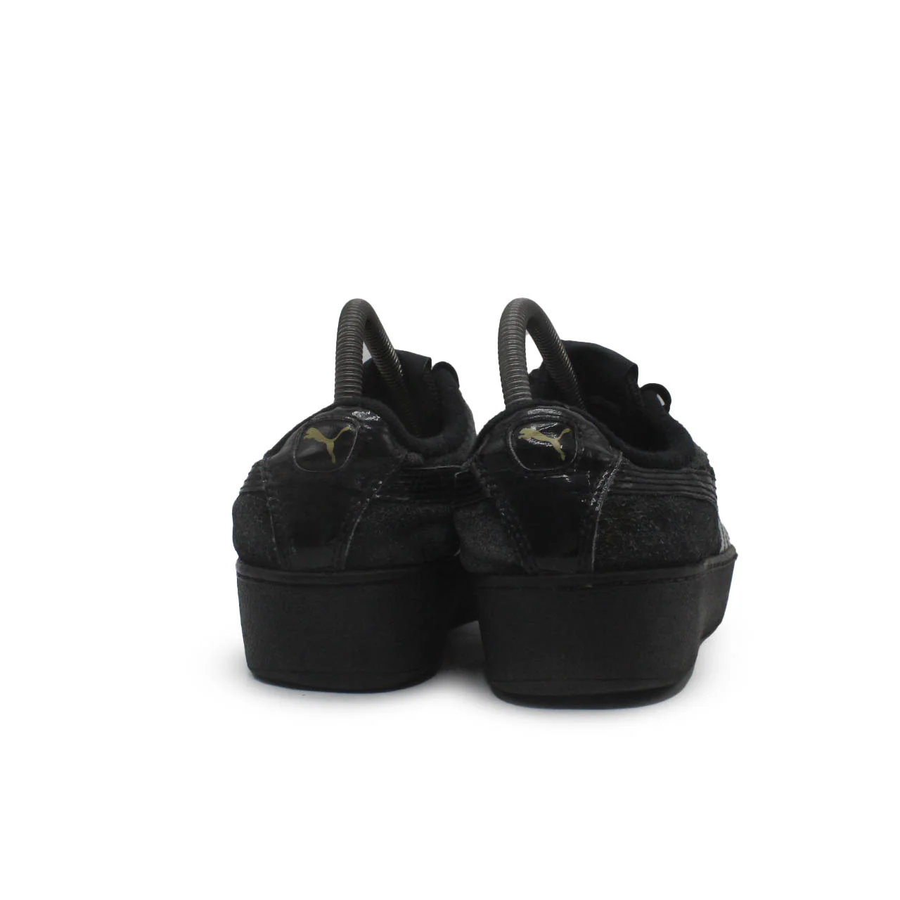 Puma Basket Heart Black casual Shoe - Image 4