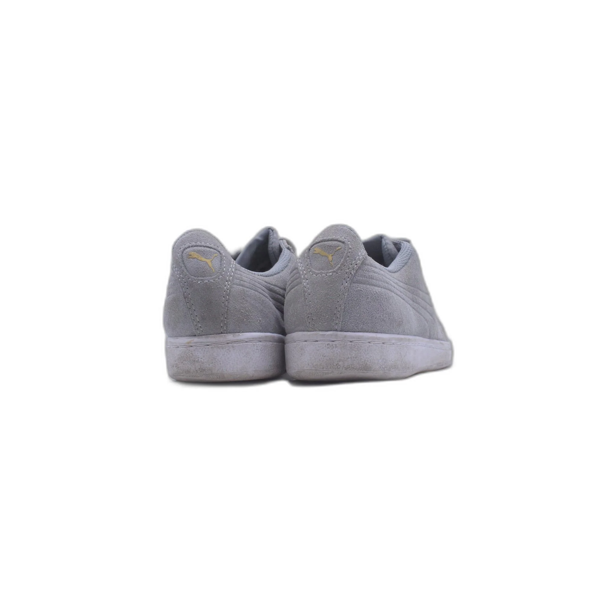 Puma Gray Suede Sneaker - Image 4
