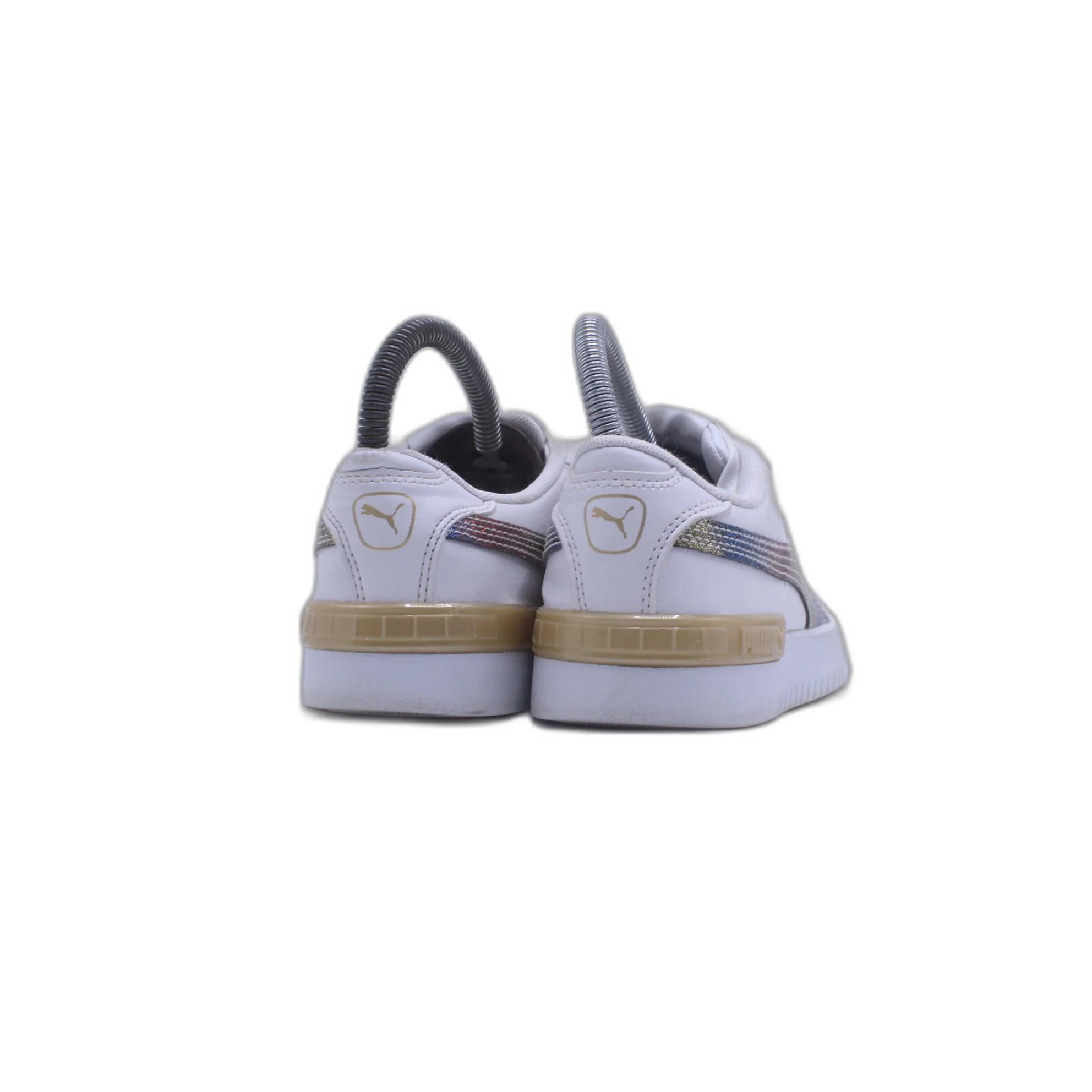 Puma Jada Sneaker Girls 5 Rainbow Glitter Lace Up Shoe - Image 4
