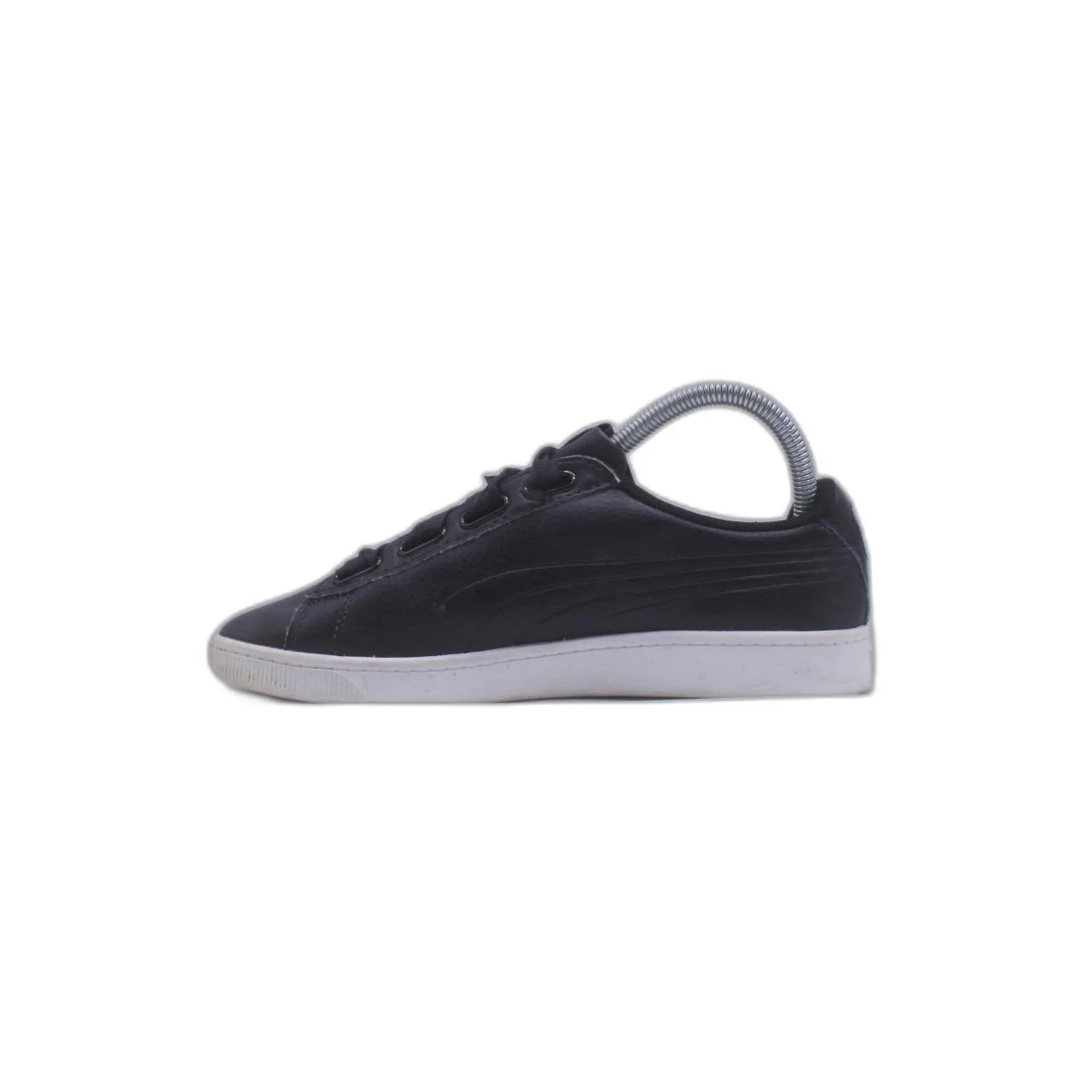 Puma Men's Suede Classic+ Black White Shoe - Image 2