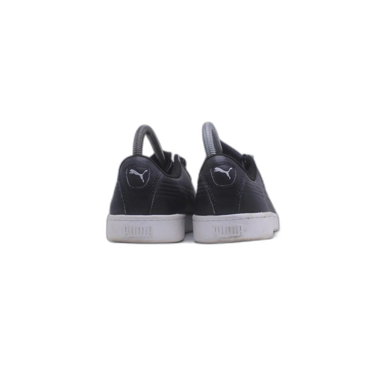 Puma Men's Suede Classic+ Black White Shoe - Image 4