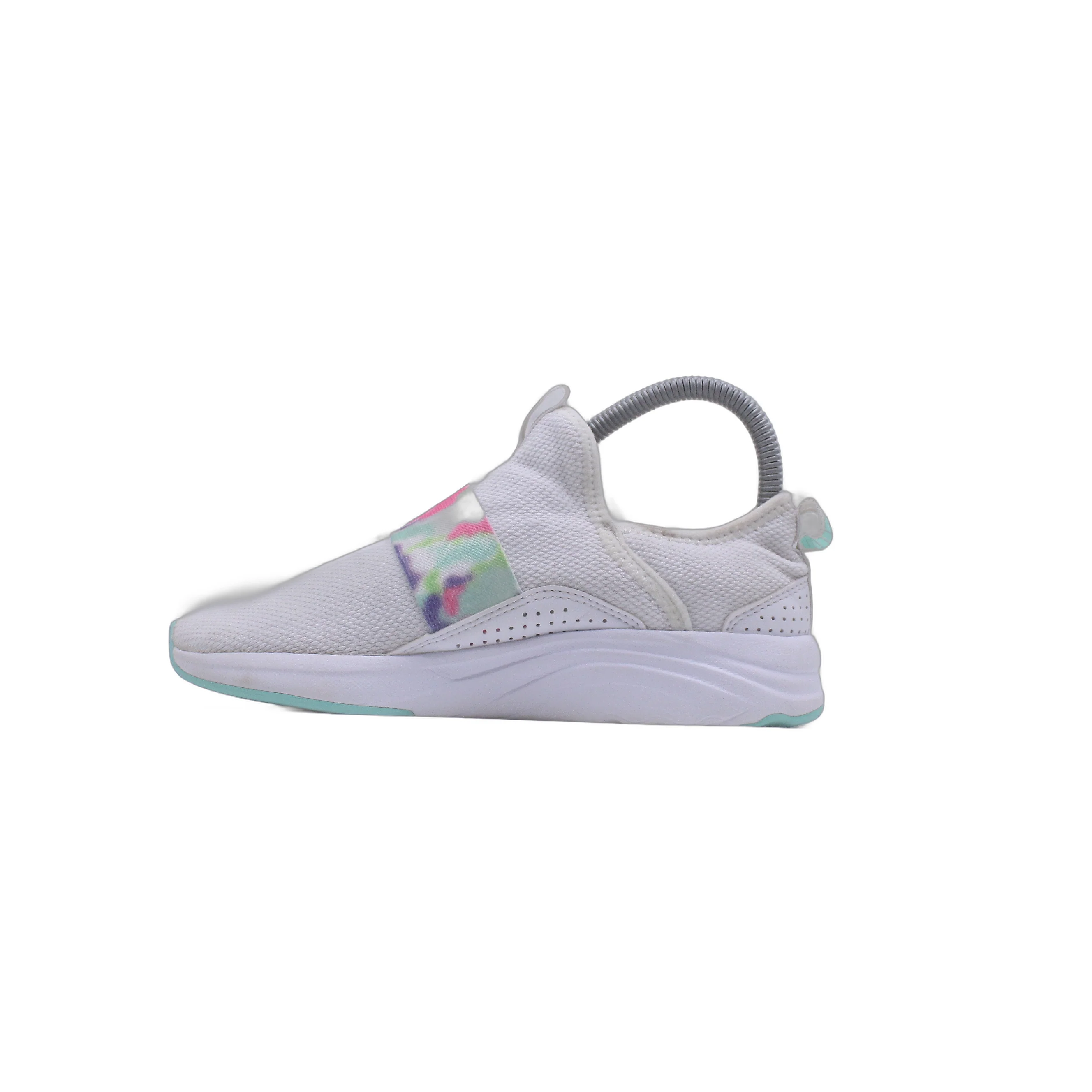 Puma Softride Sophia Slip On Youth Girls White Sneaker - Image 2