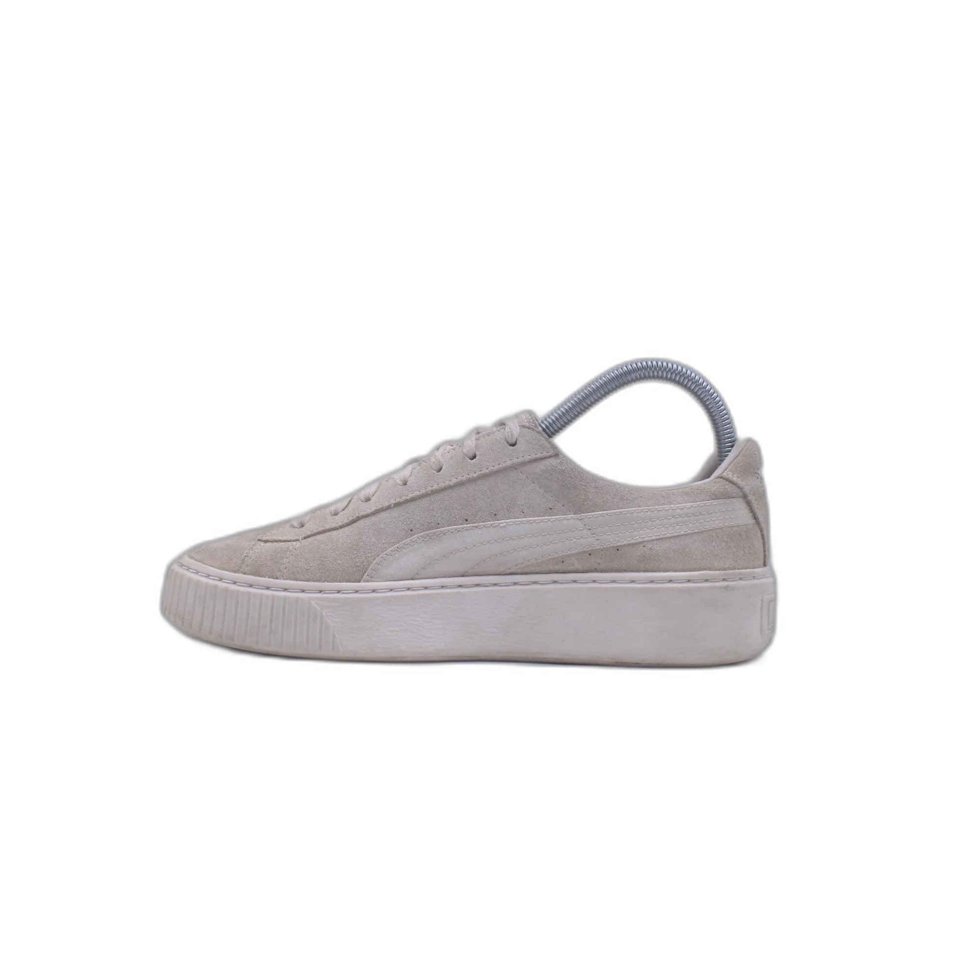 Puma SUEDE PLATFORM GLAM JUNIOR Shoe - Image 2