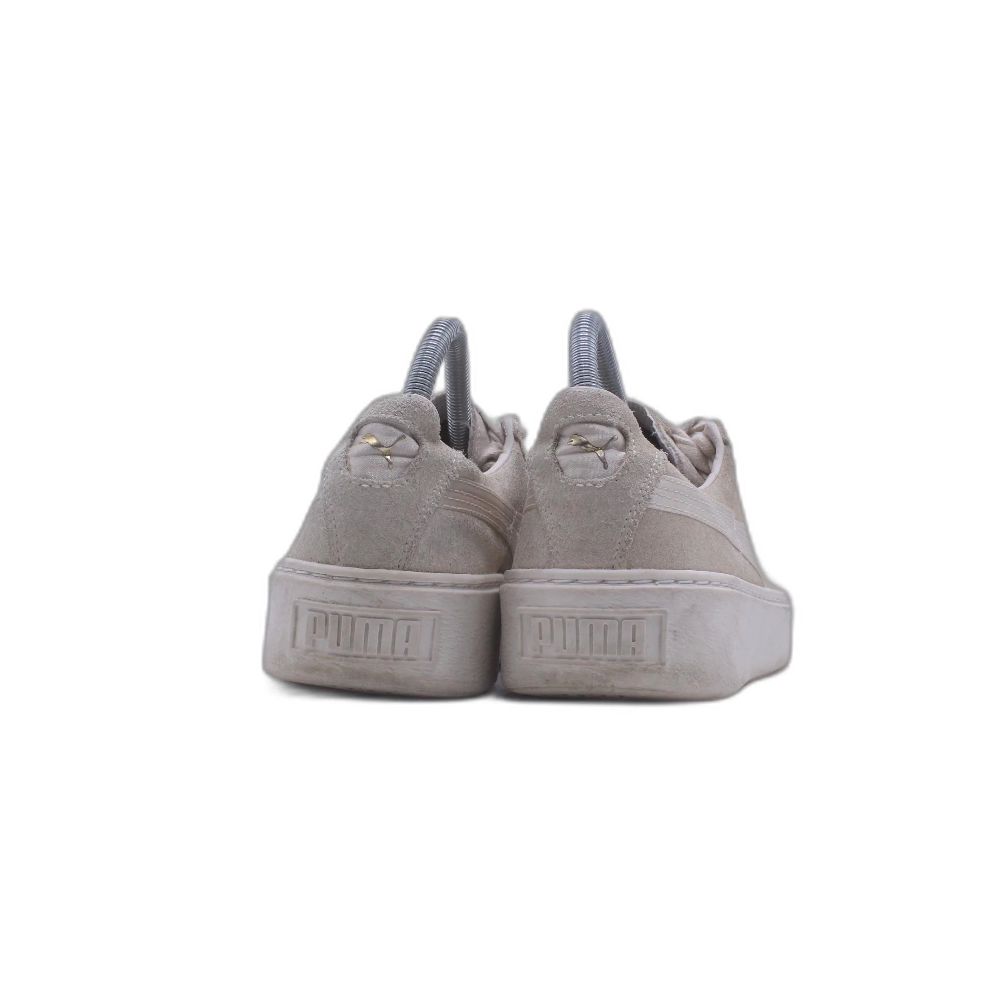 Puma SUEDE PLATFORM GLAM JUNIOR Shoe - Image 4