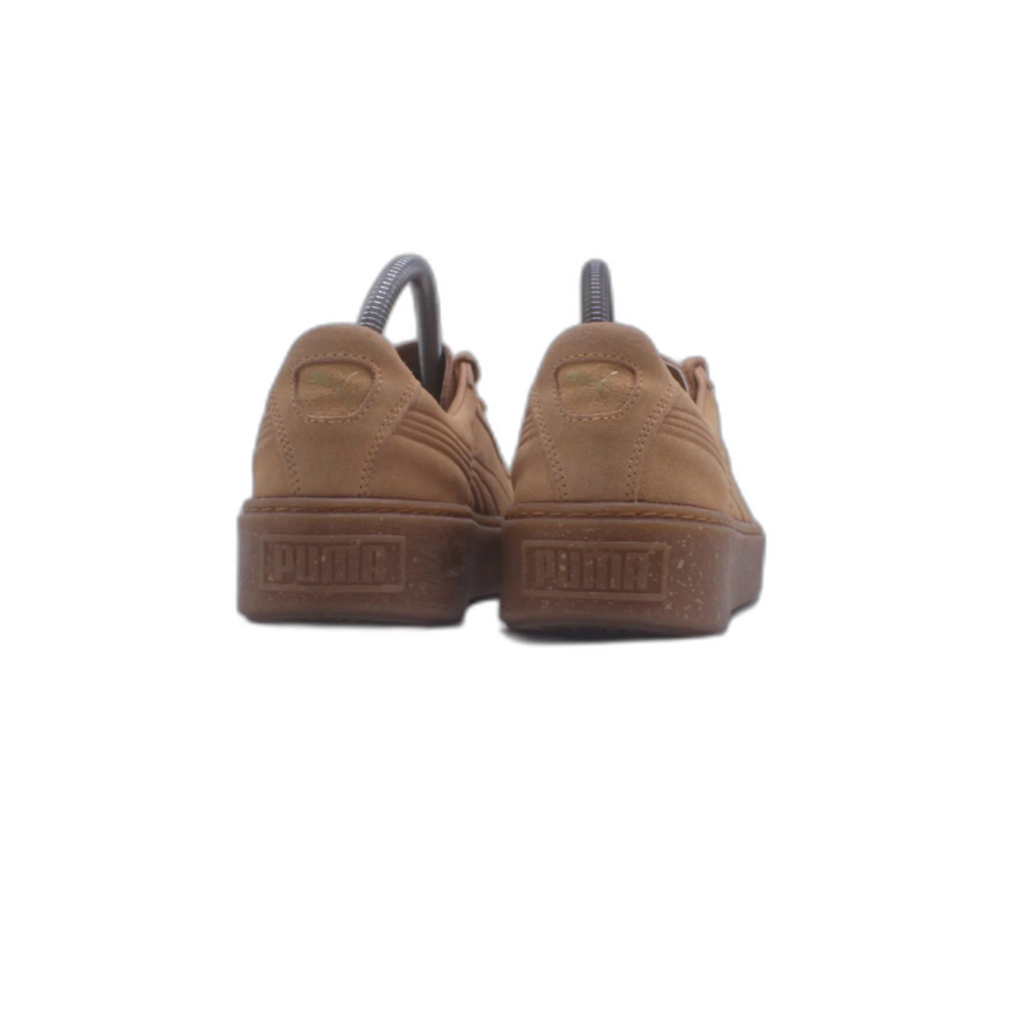 Puma Suede Platform Speckled Gym Shoe - Image 4