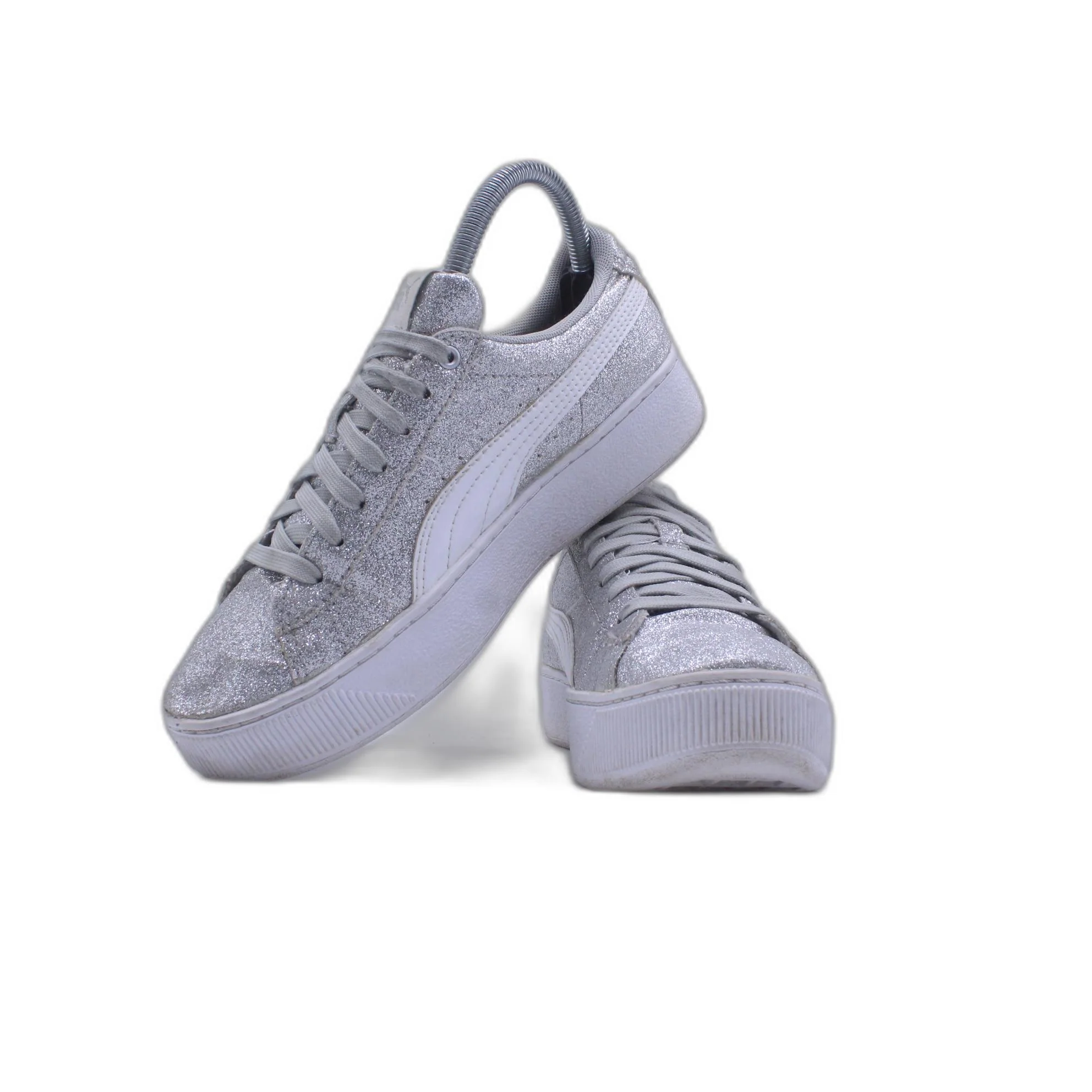 Puma Vikky Platform Glitz Jr Sneaker - Image 5