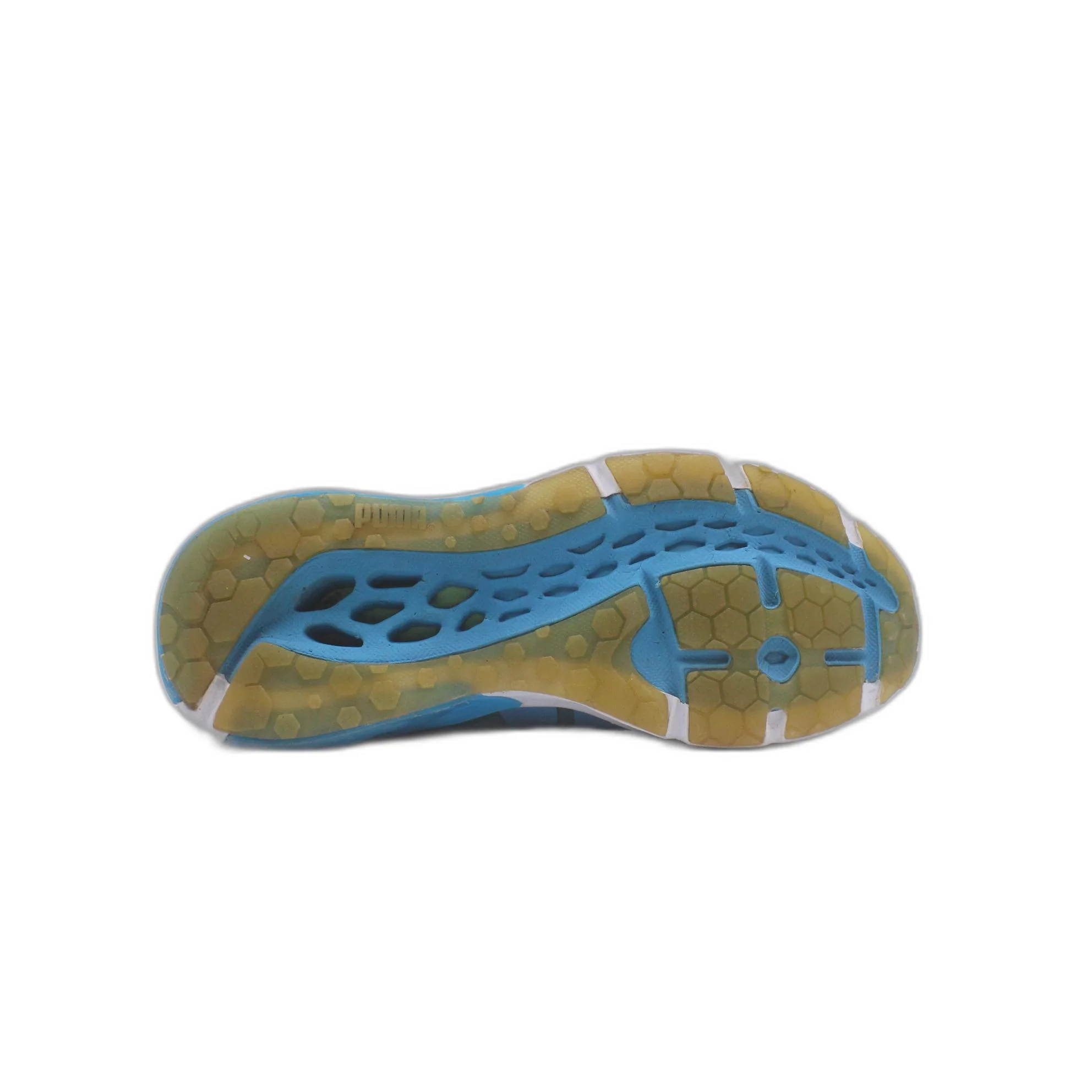 Puma Womens Bioweb Elite ~ Blue Running Shoe - Image 3