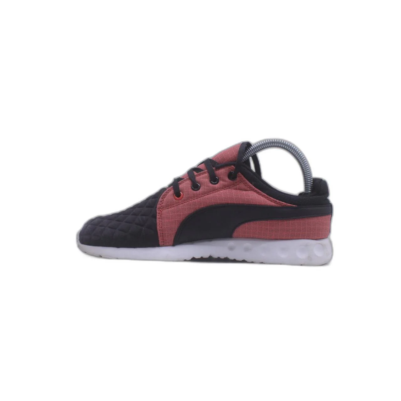 PUMA WOMEN'S CARSON GEO CAMO FLURO PINK SHOE - Image 2