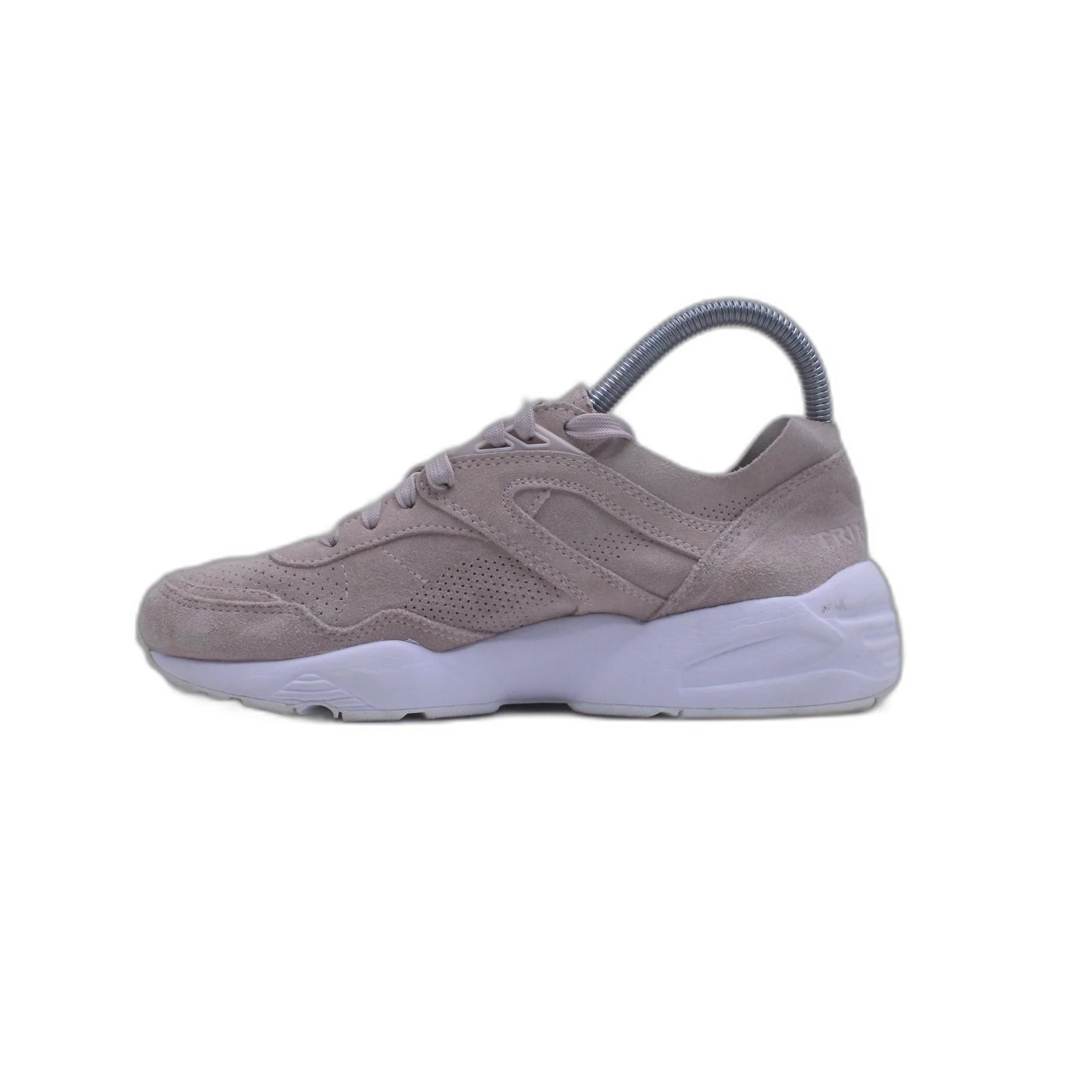 Puma X Stampd Trinomic Woven Grey Textile Mens Trainer - Image 2