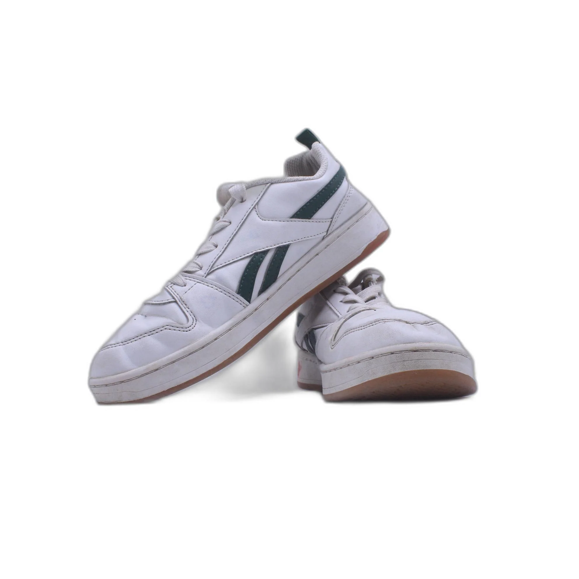 Reebok BB 4000 II 2 Pure Grey Dark Green Men Casual LfieStyle Shoe - Image 5