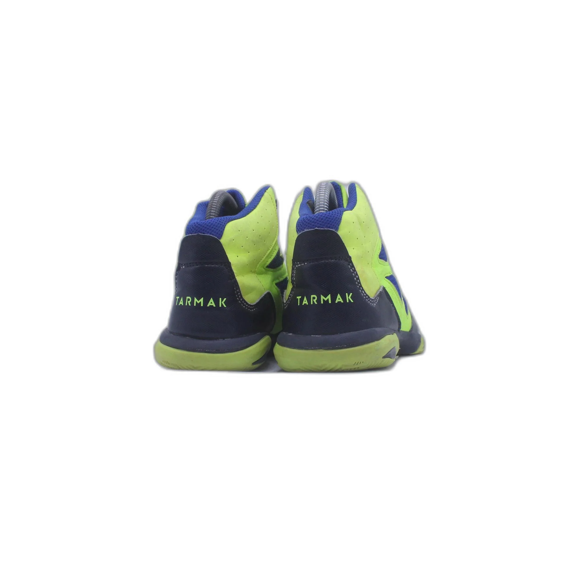 Reebok DMX Series 1600 White Neon Lime Cobalt Men Running Shoes CN5805 - Image 4