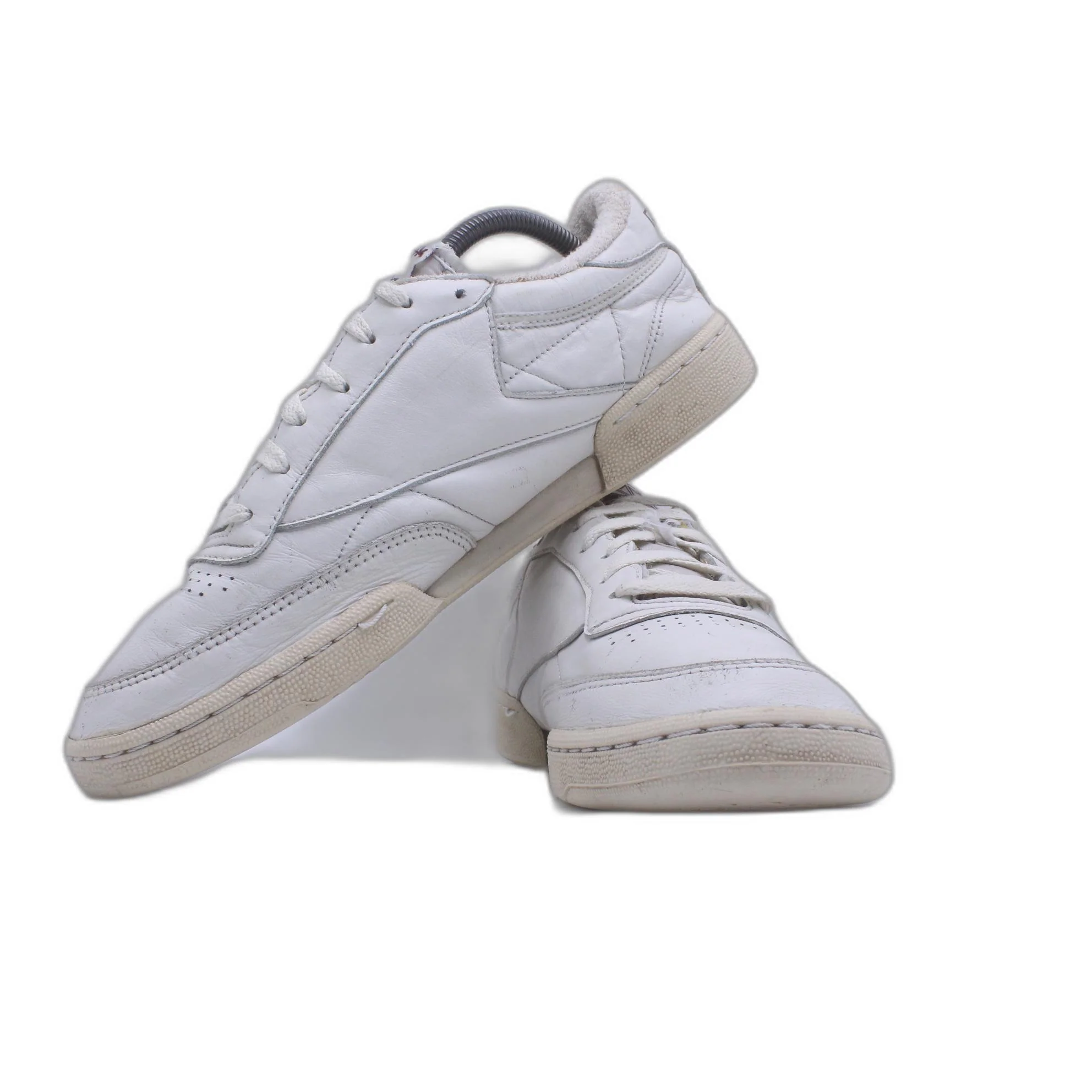 Reebok Mens Classic 6-132608 White Casual Shoes - Image 3