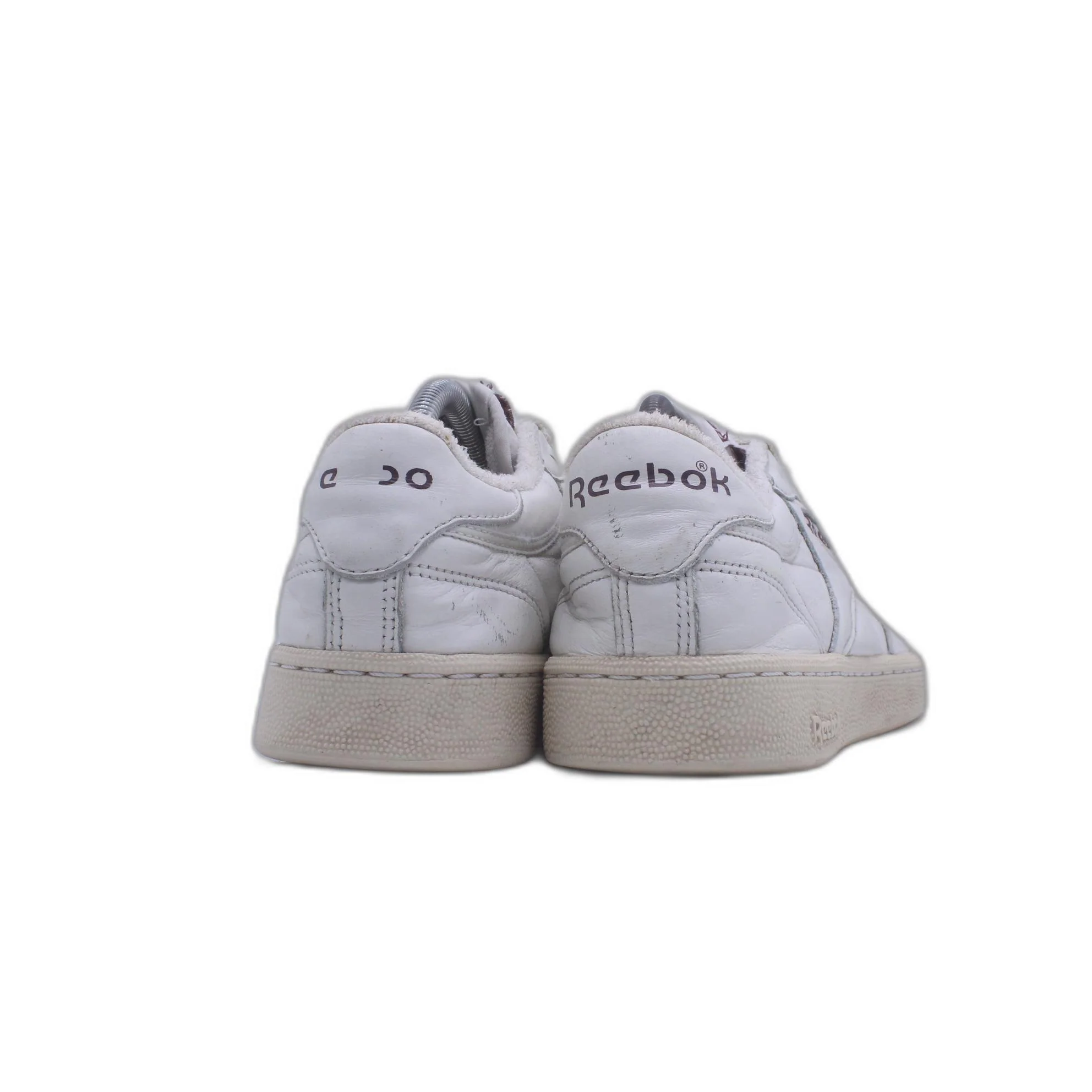 Reebok Mens Classic 6-132608 White Casual Shoes - Image 4
