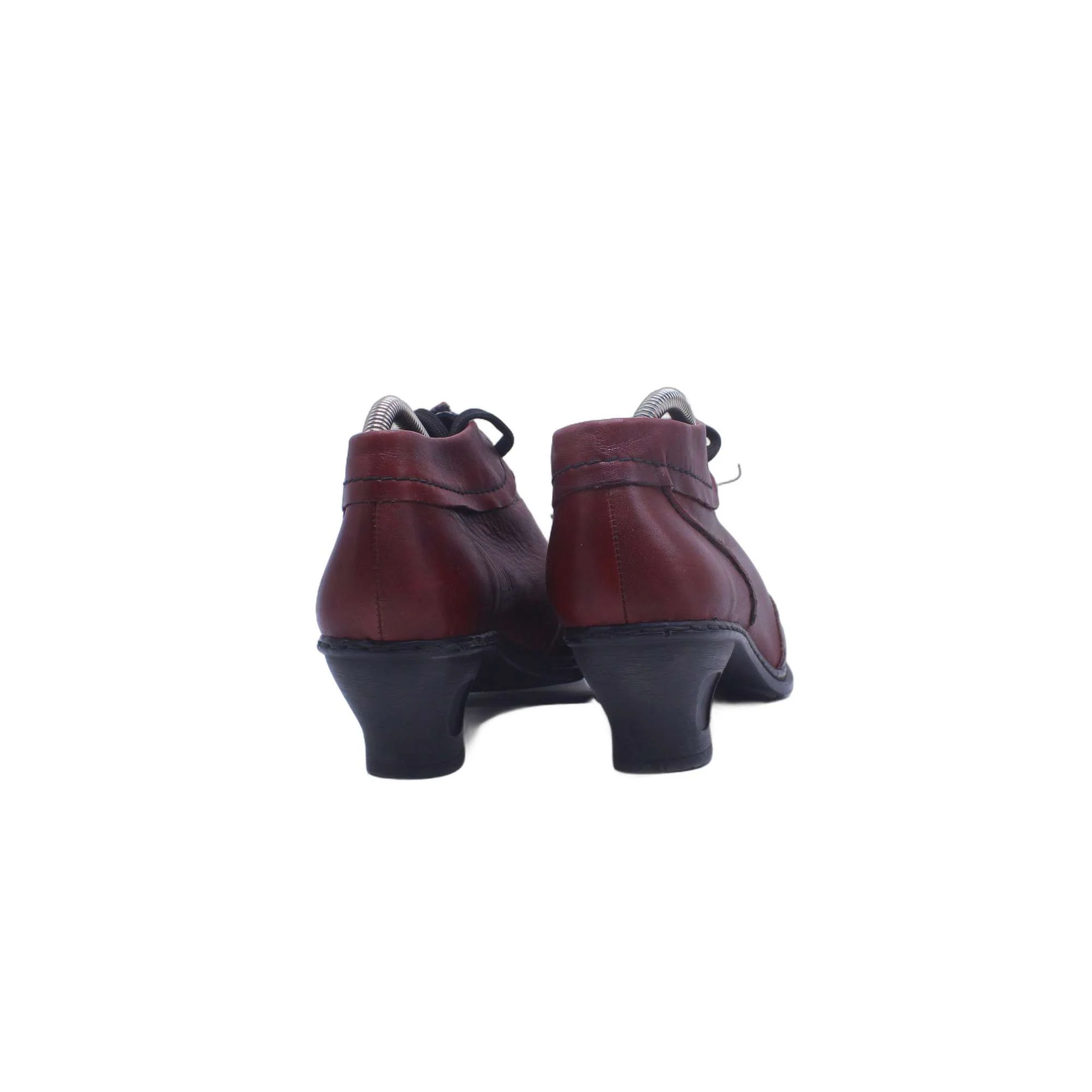 Rieker Y2K Style Italy Oxfords Contrast Stitching Chunky Boot - Image 5