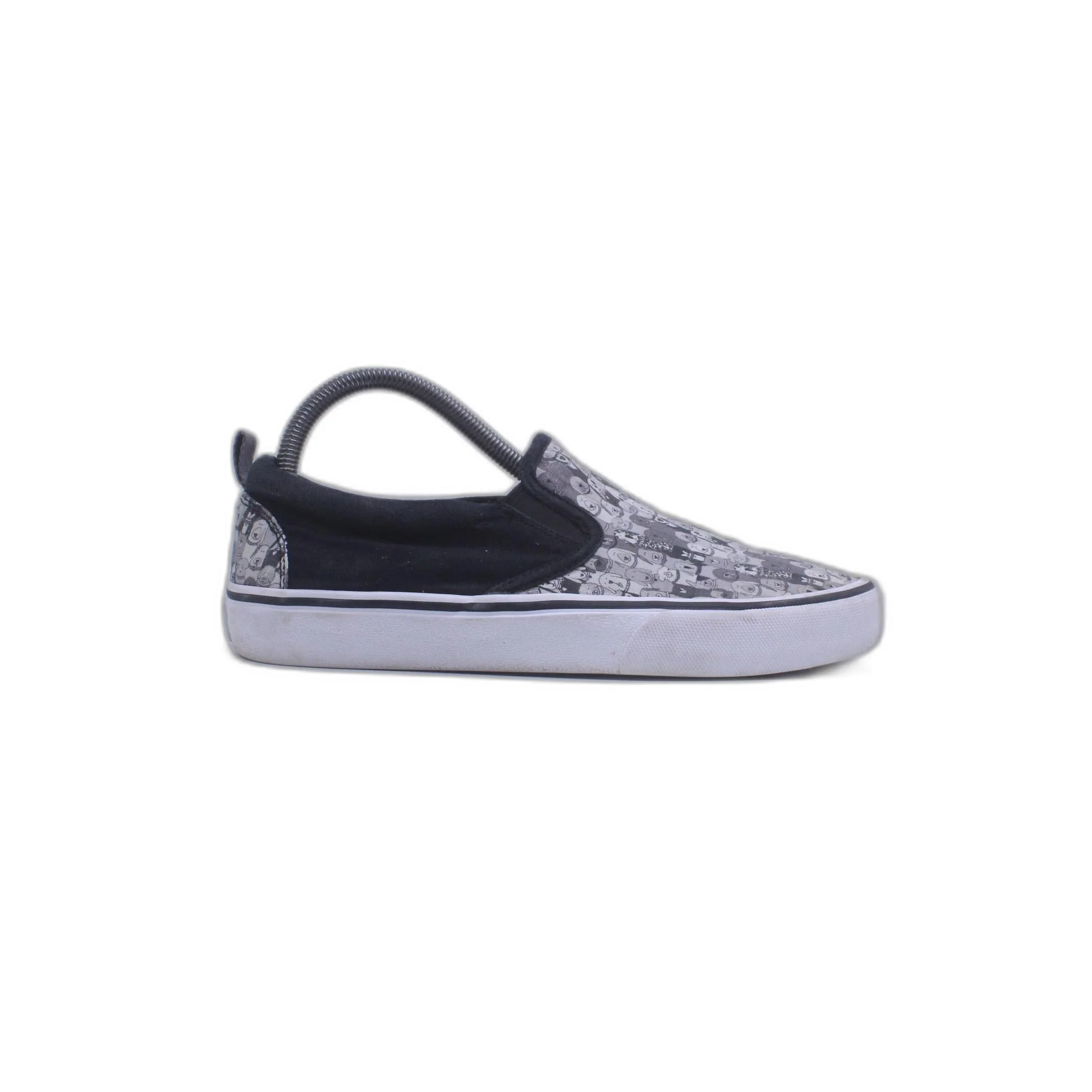 Skechers Bobs Women’s Marley Jr. Wag Swag Black/Gray Slip On Shoe