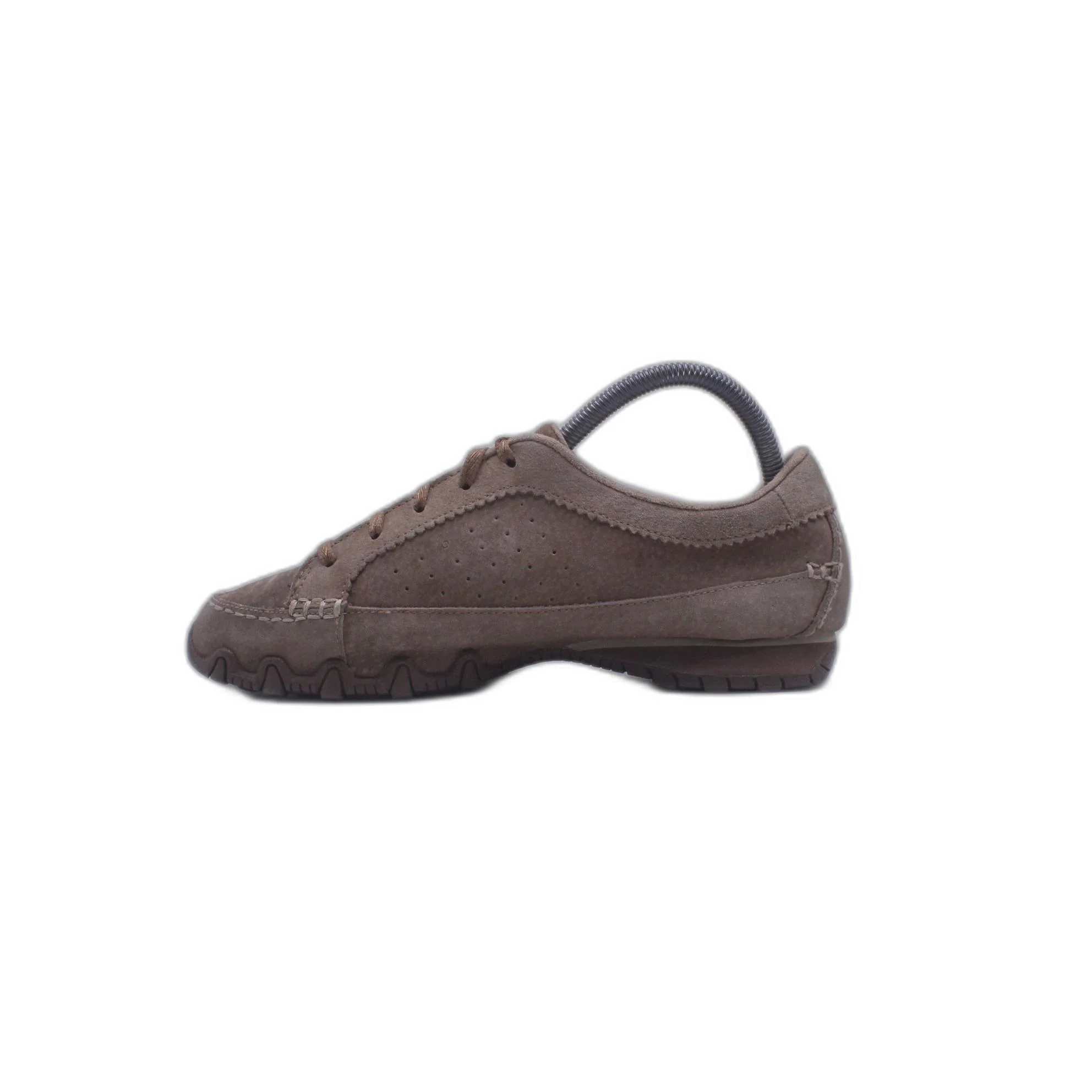 Skechers Chocolate Brown Suede Relaxed Fit Comfort Loafer - Image 2