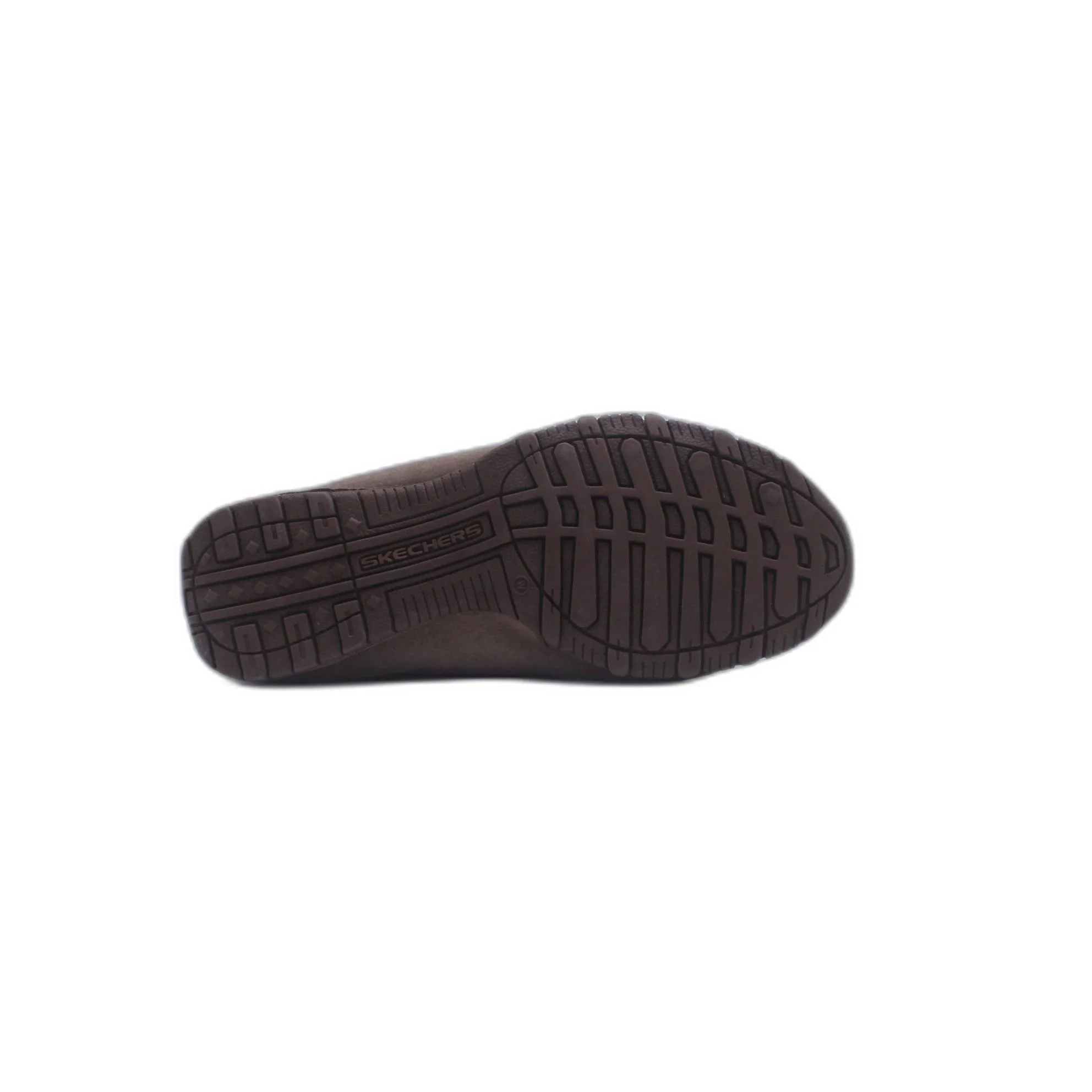 Skechers Chocolate Brown Suede Relaxed Fit Comfort Loafer - Image 3