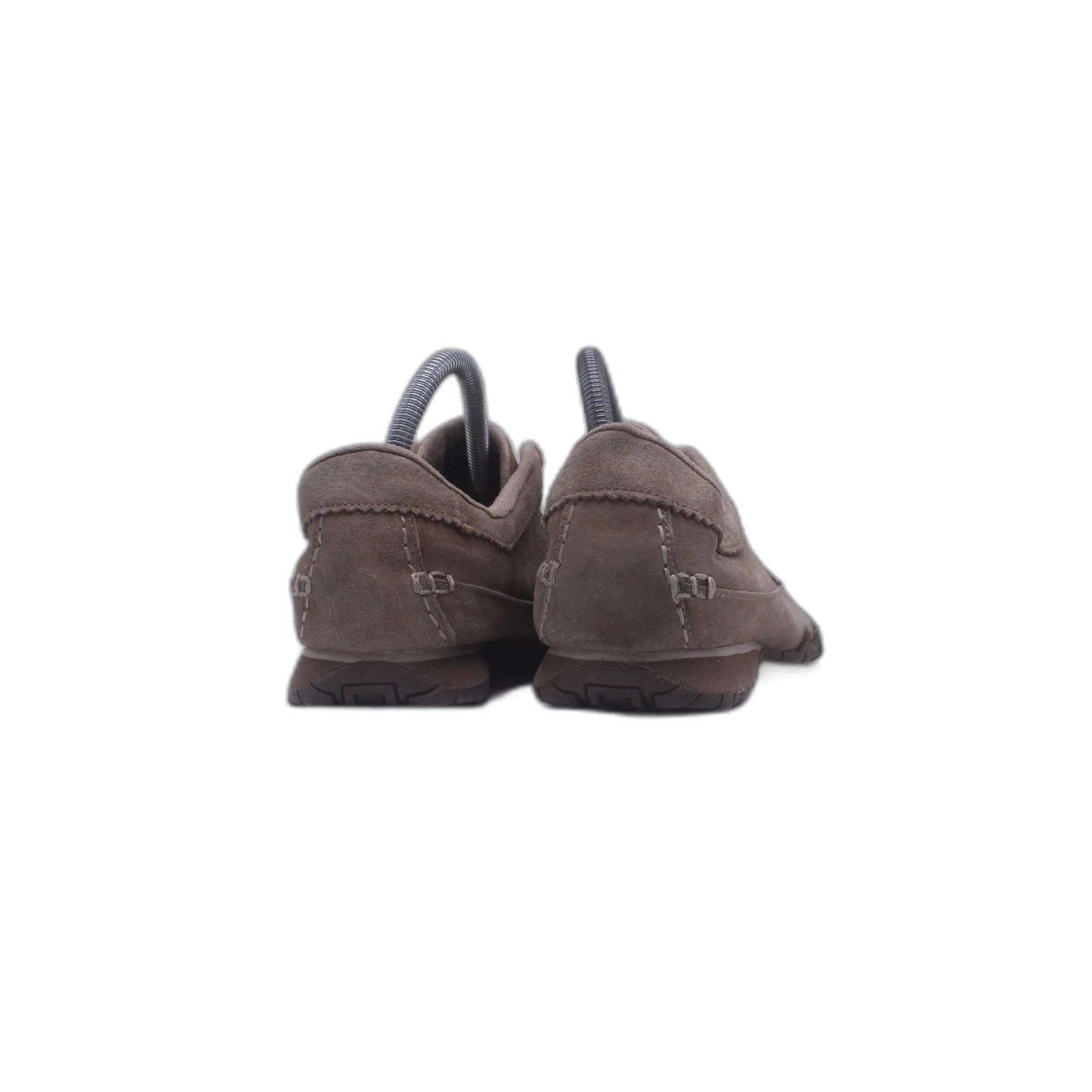 Skechers Chocolate Brown Suede Relaxed Fit Comfort Loafer - Image 4