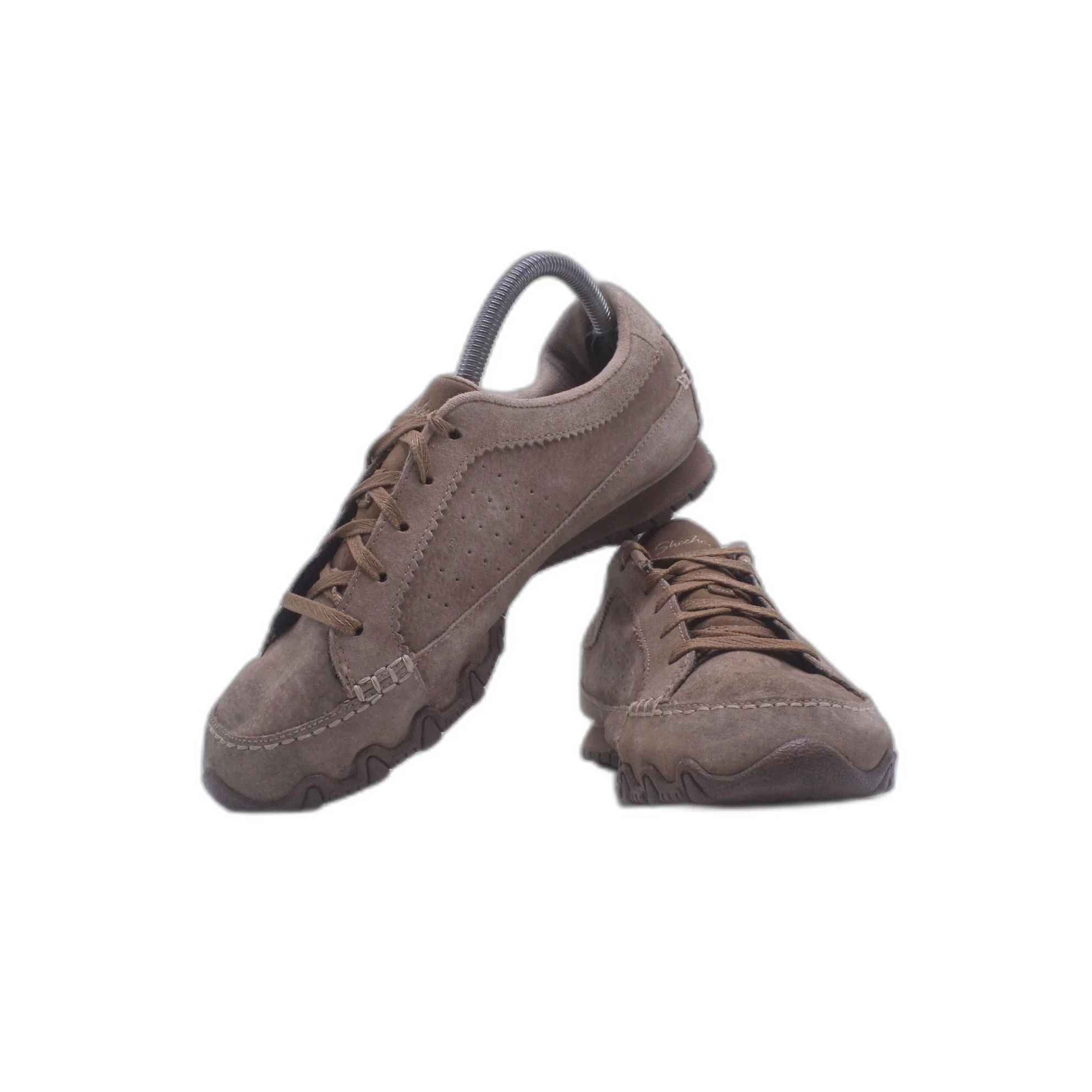 Skechers Chocolate Brown Suede Relaxed Fit Comfort Loafer - Image 5