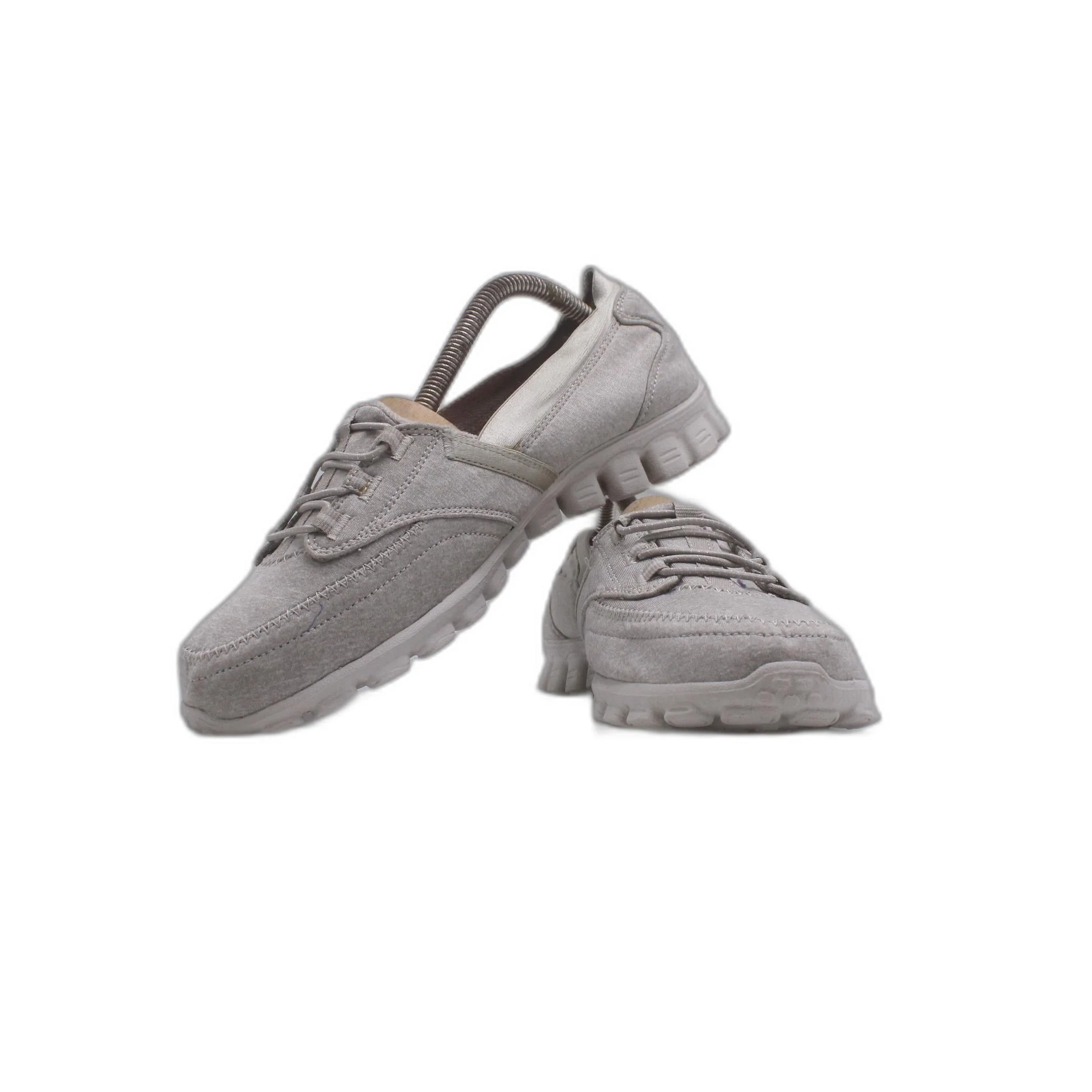 Skechers Flex Memory Foam Natural Color Quipster Shoe - Image 5