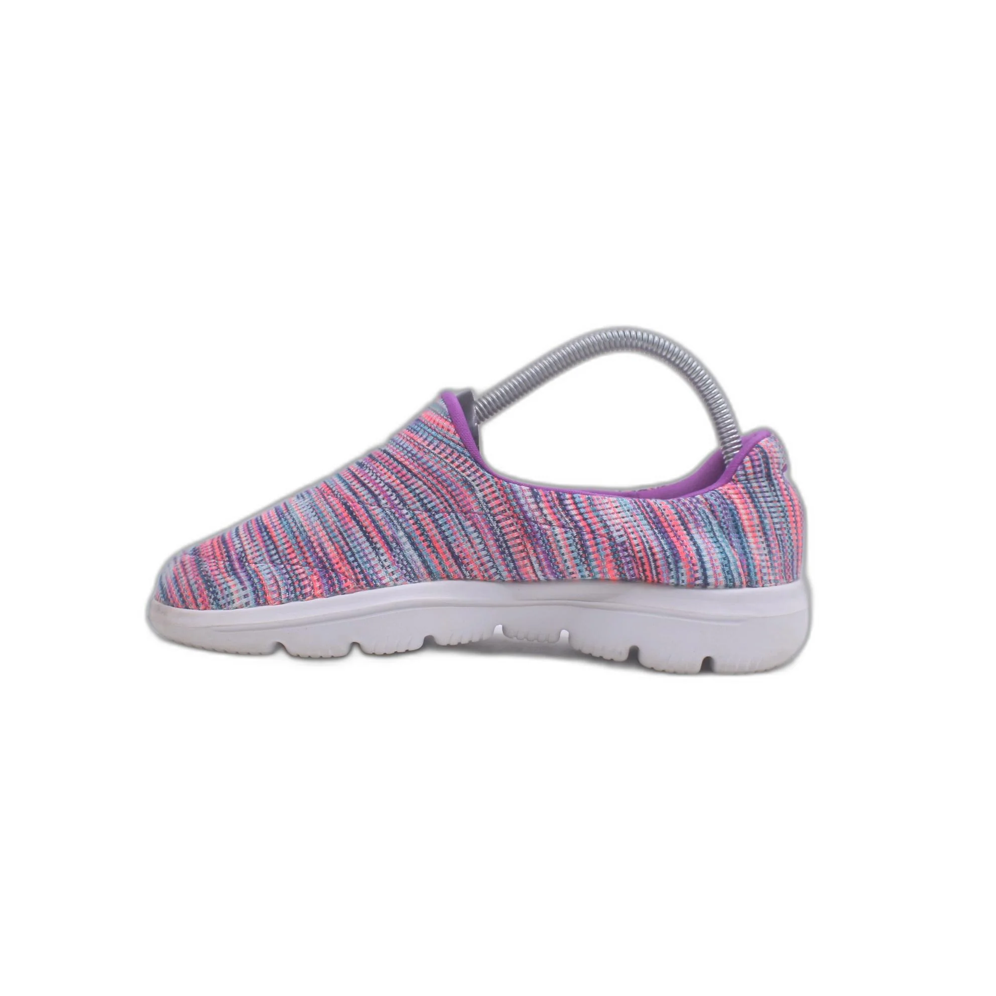 SKECHERS Go Walk 15759 Pink Purple Casual Shoe - Image 2