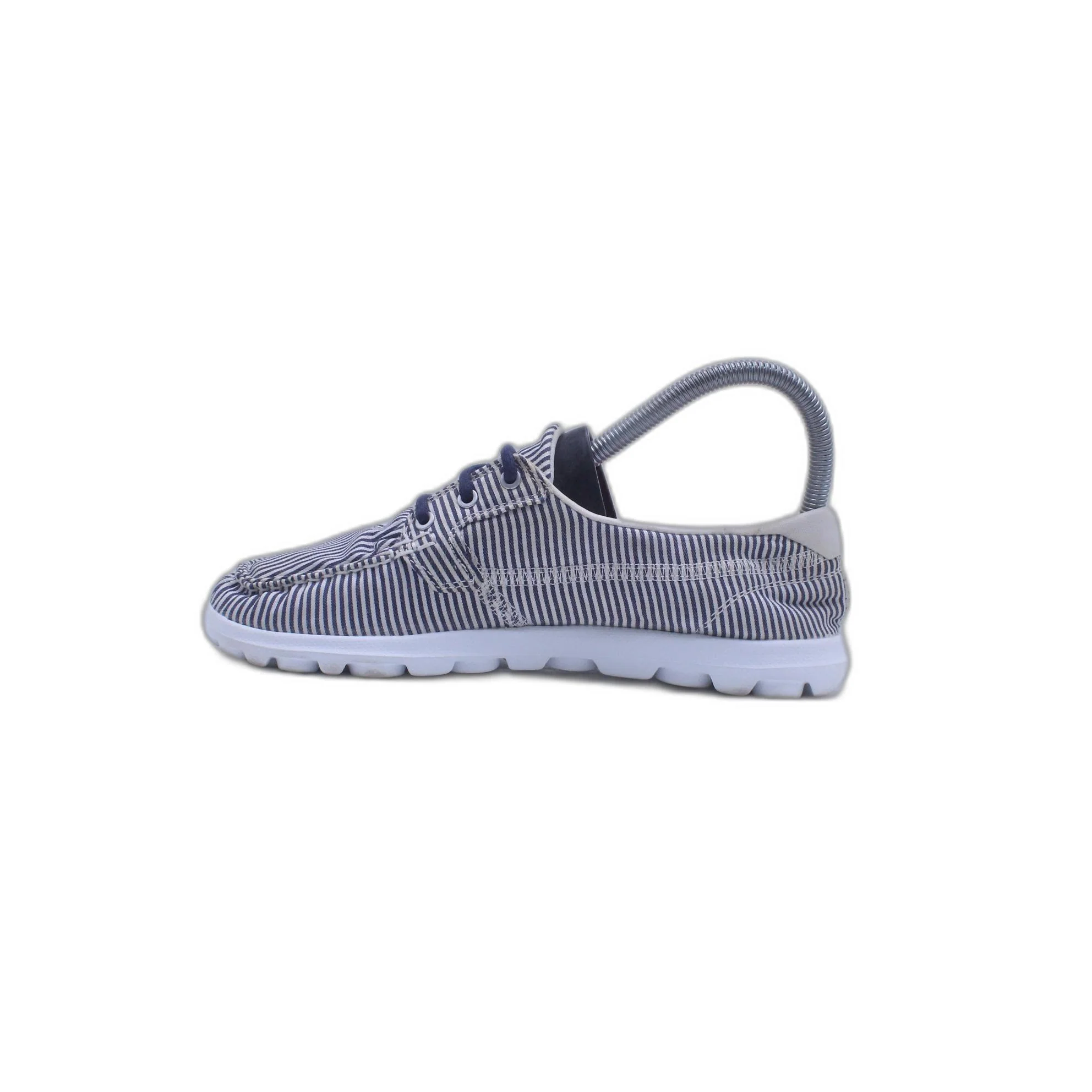 Skechers Go Walk Lite Gray Running Shoes - Image 2