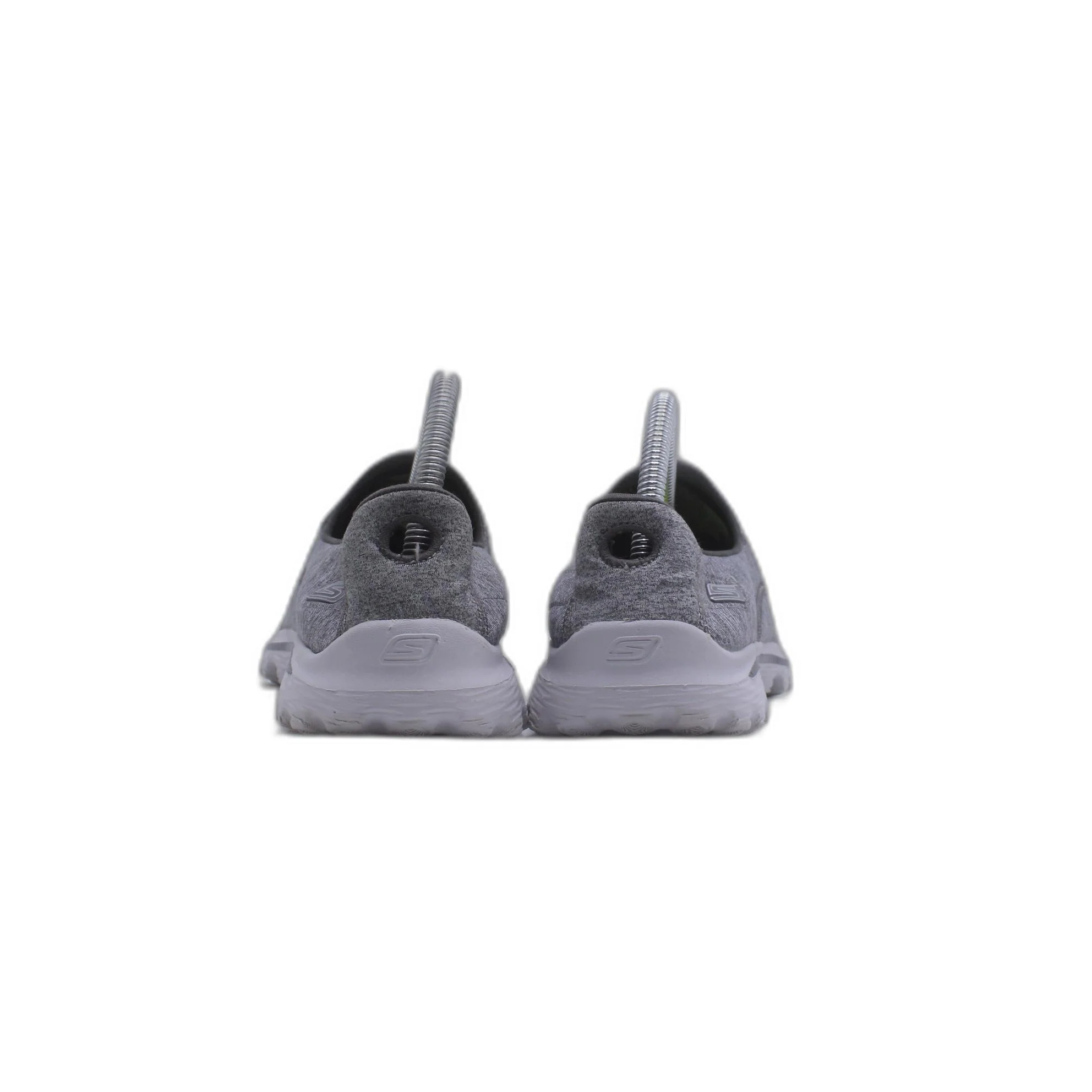 Skechers Go Walk Original Grey Slip On Casual Comfort Shoe - Image 4