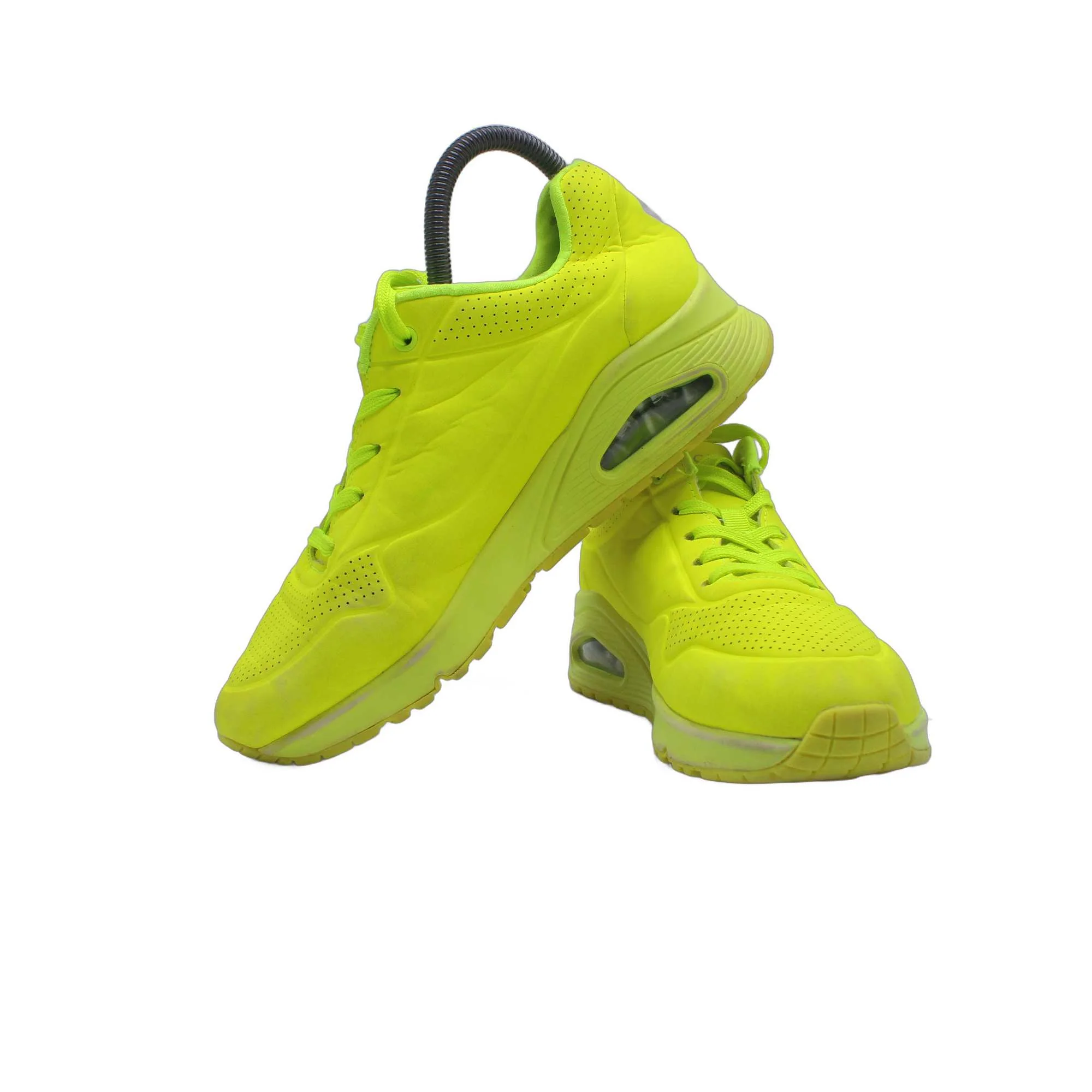 Skechers Los Angeles Lime Green Shoe - Image 5