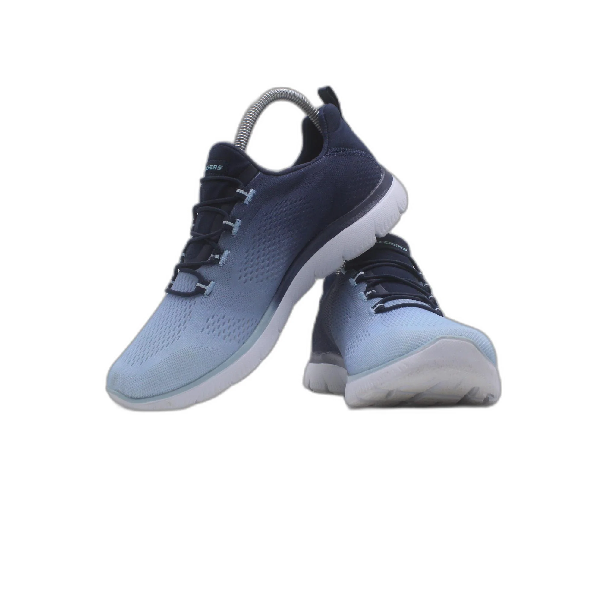 SKECHERS MEN'S SLIP-INS: SUMMITS-HIGH RANGE 232457W/WNV WIDE WIDTH WALKING SHOE - Image 5