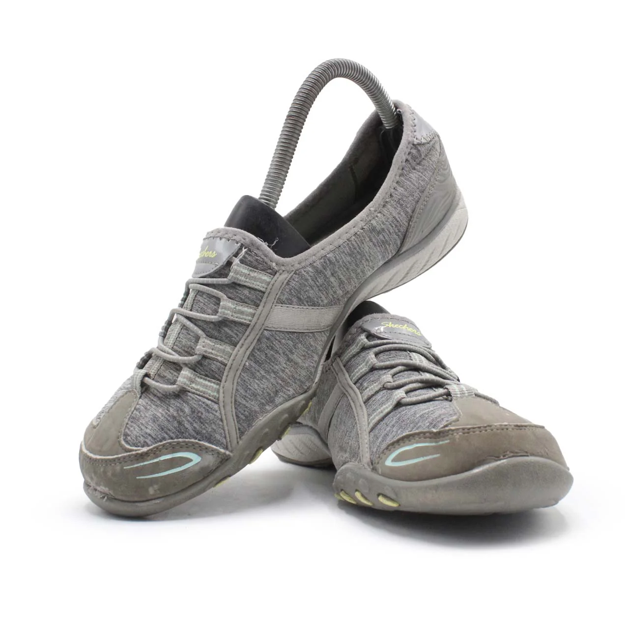 Skechers Women’s Taupe Relaxed Fit Walking Shoe - Image 2