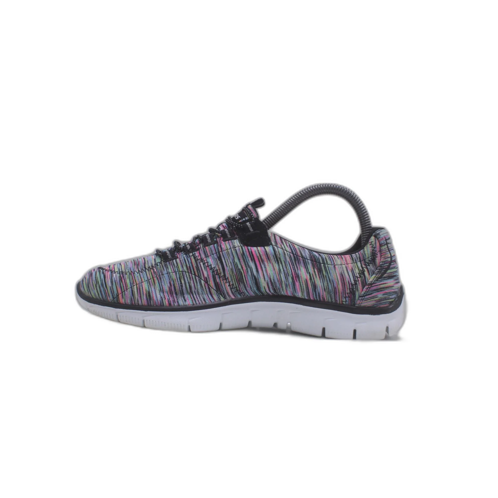 Skechers Women's Empire Inside Look 12419 Gray White Sneaker - Image 2