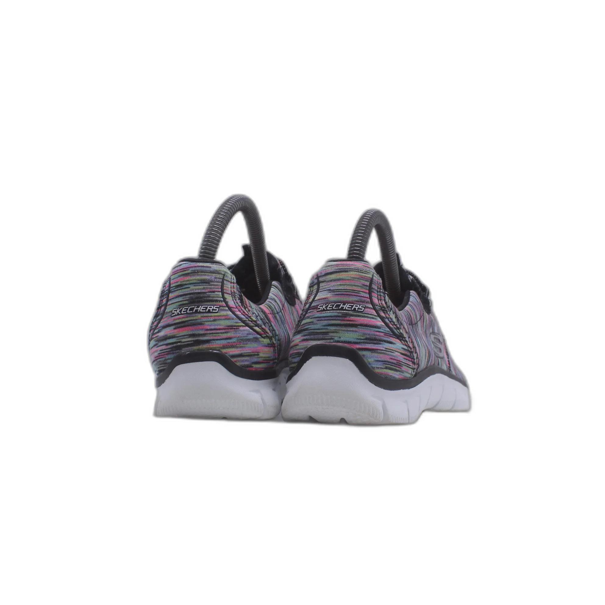 Skechers Women's Empire Inside Look 12419 Gray White Sneaker - Image 4