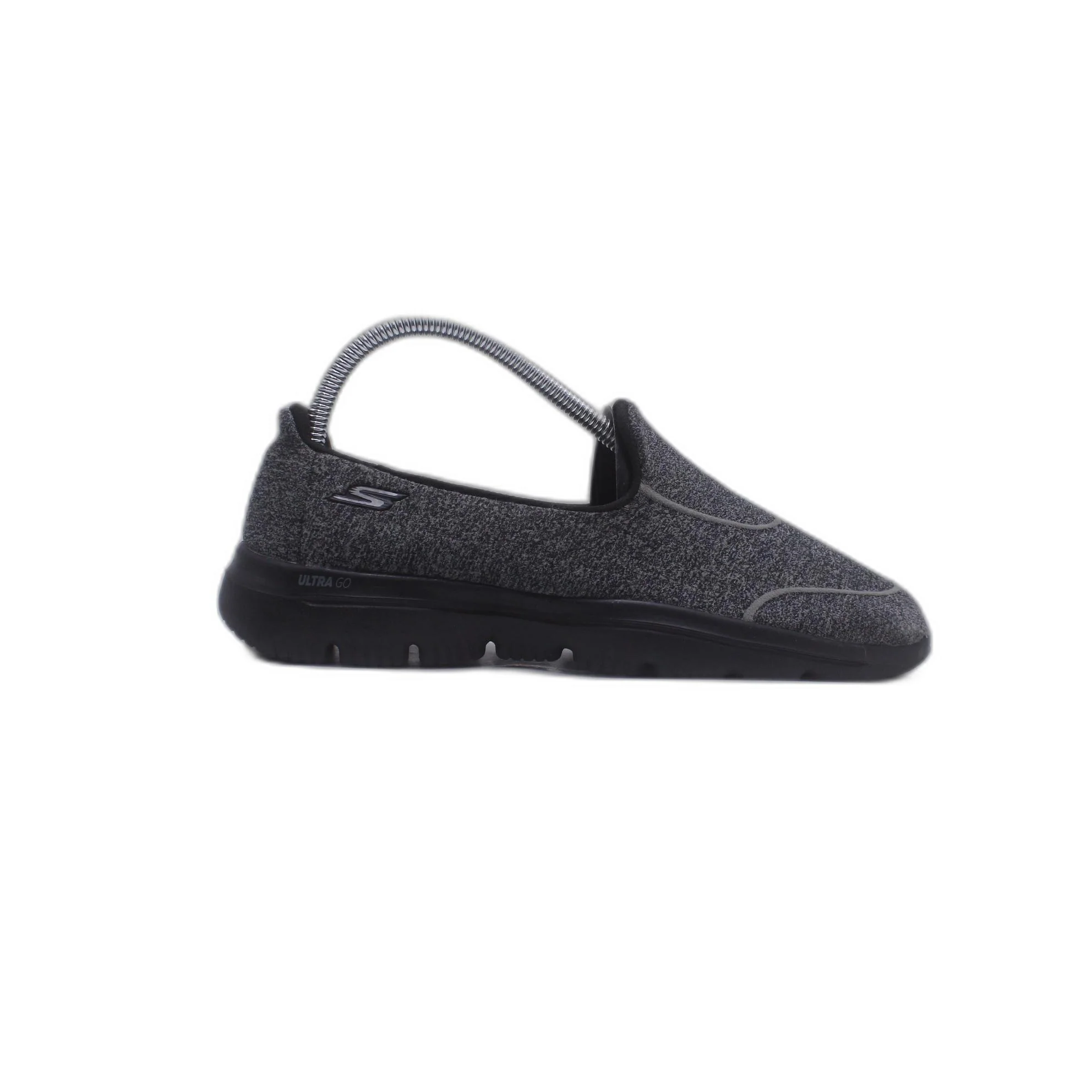 SKECHERS Womens GO WALK 2 Heather Grey Slip-On