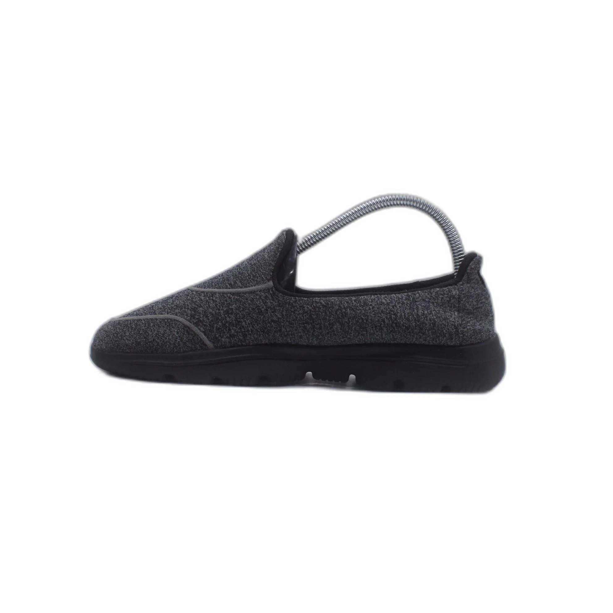 SKECHERS Womens GO WALK 2 Heather Grey Slip-On - Image 2