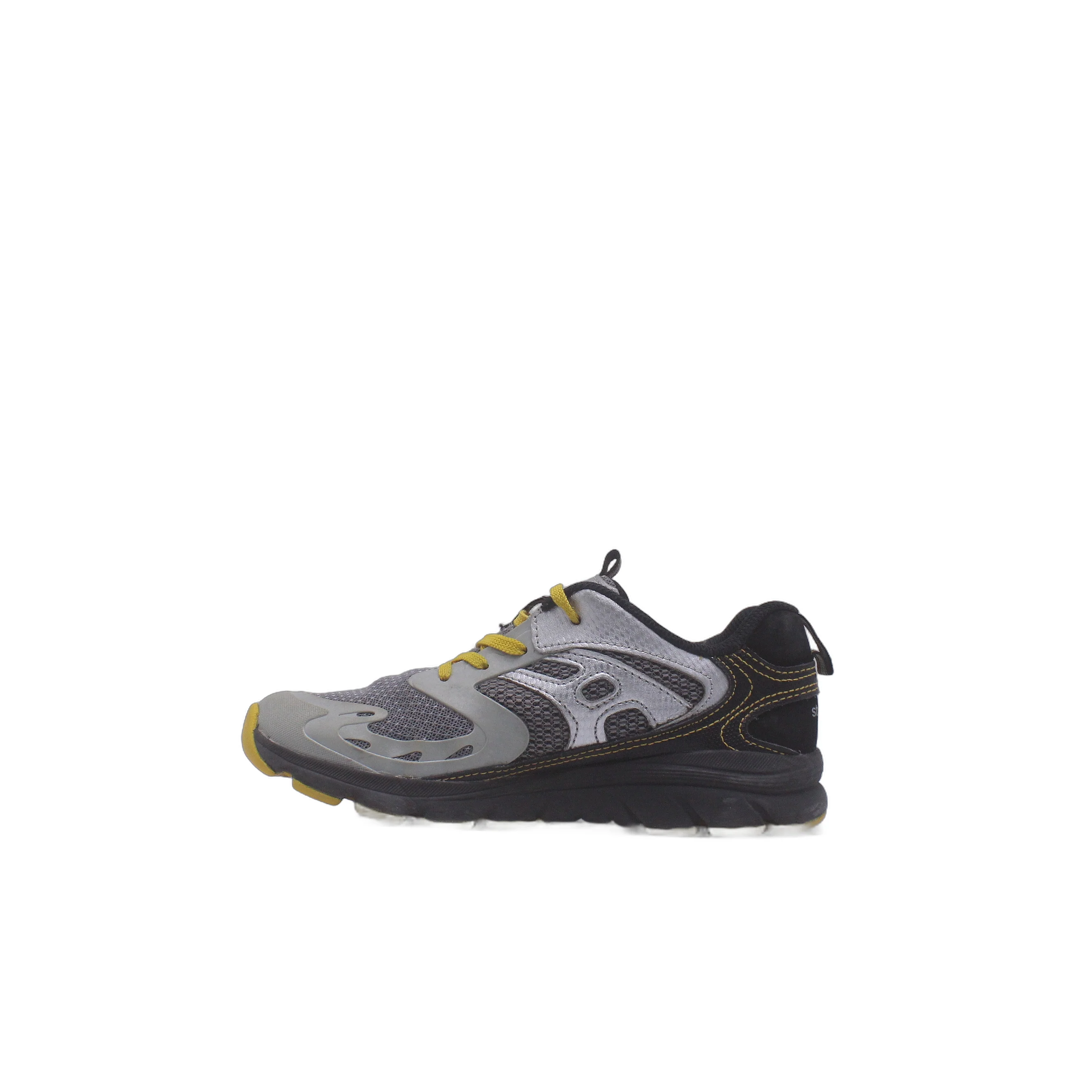 Stride Rite Gray Lime Green Athletic Shoe - Image 2
