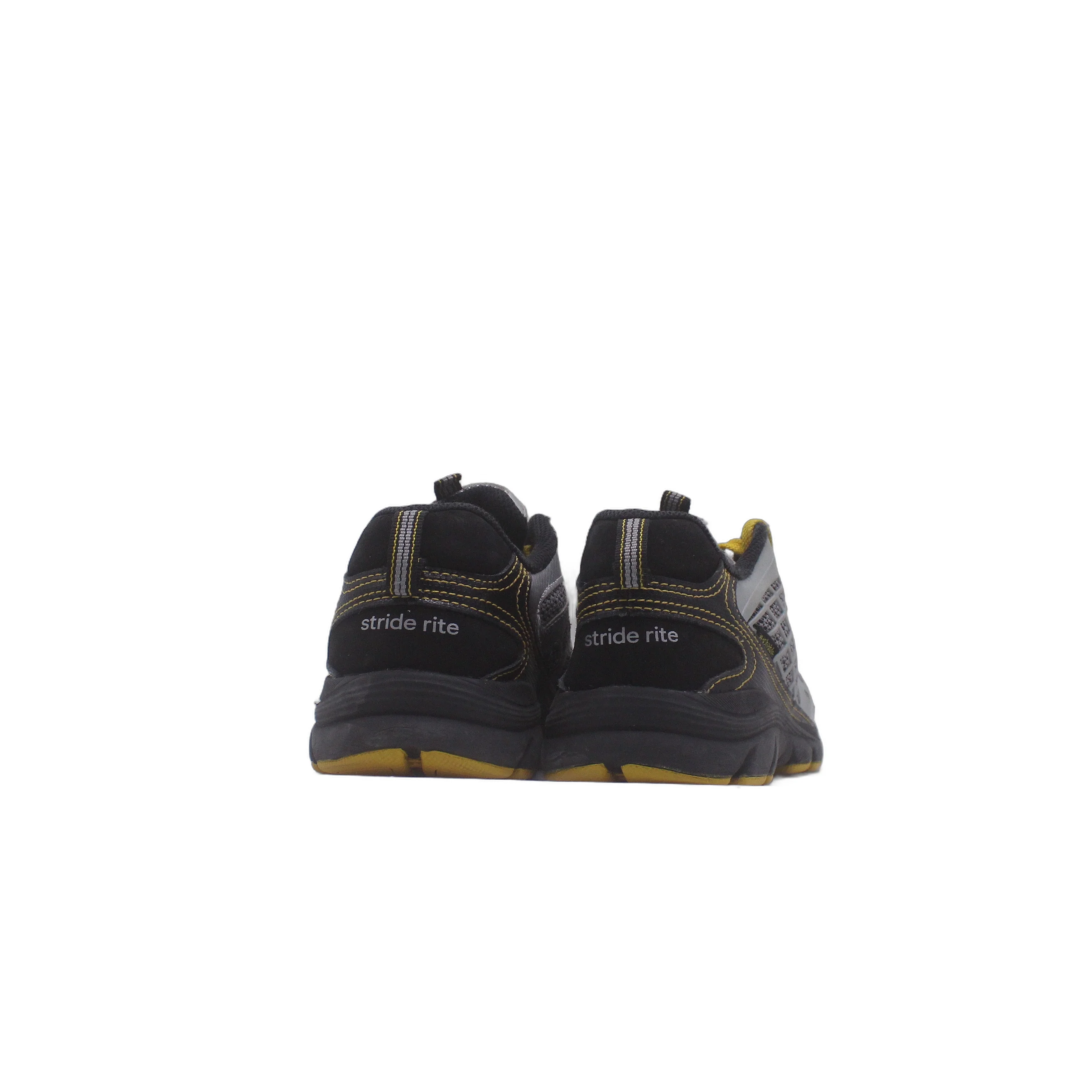 Stride Rite Gray Lime Green Athletic Shoe - Image 4
