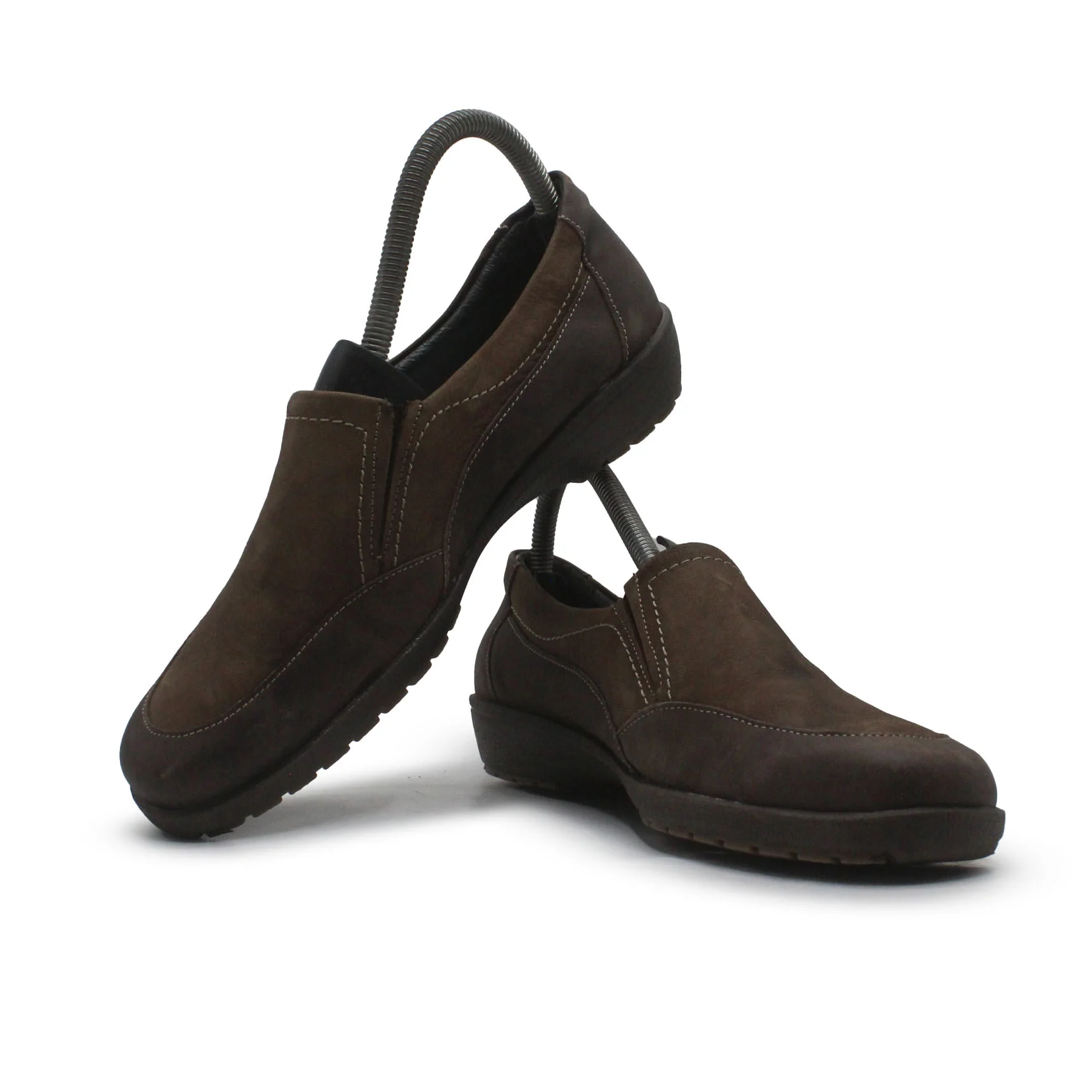 Suave Brown Women Slip On - Image 2