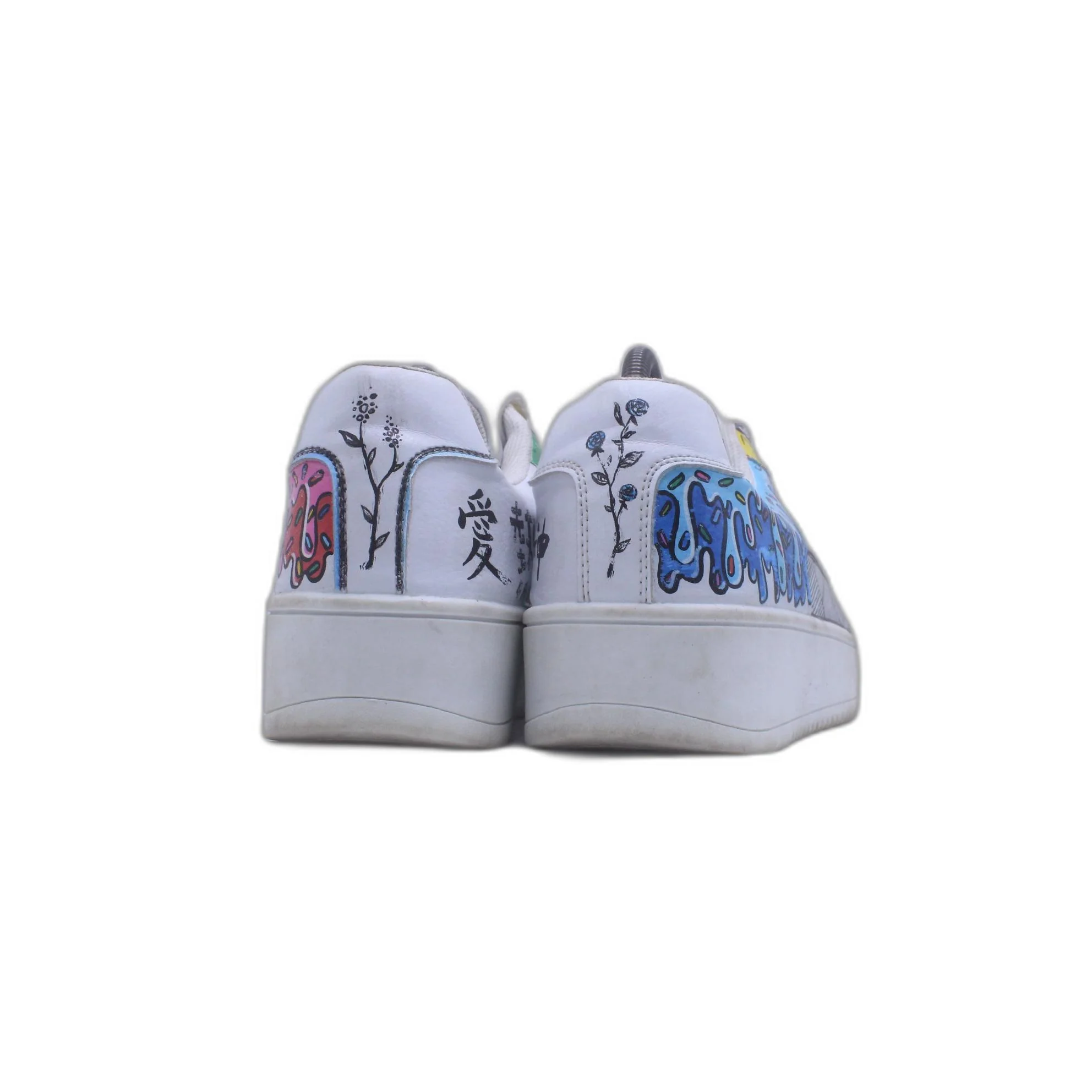 Time Tru White Casual Shoe - Image 4