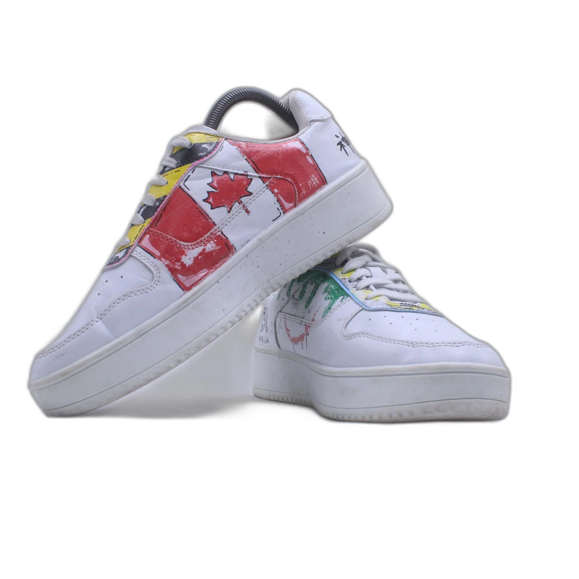 Time Tru White Casual Shoe - Image 5