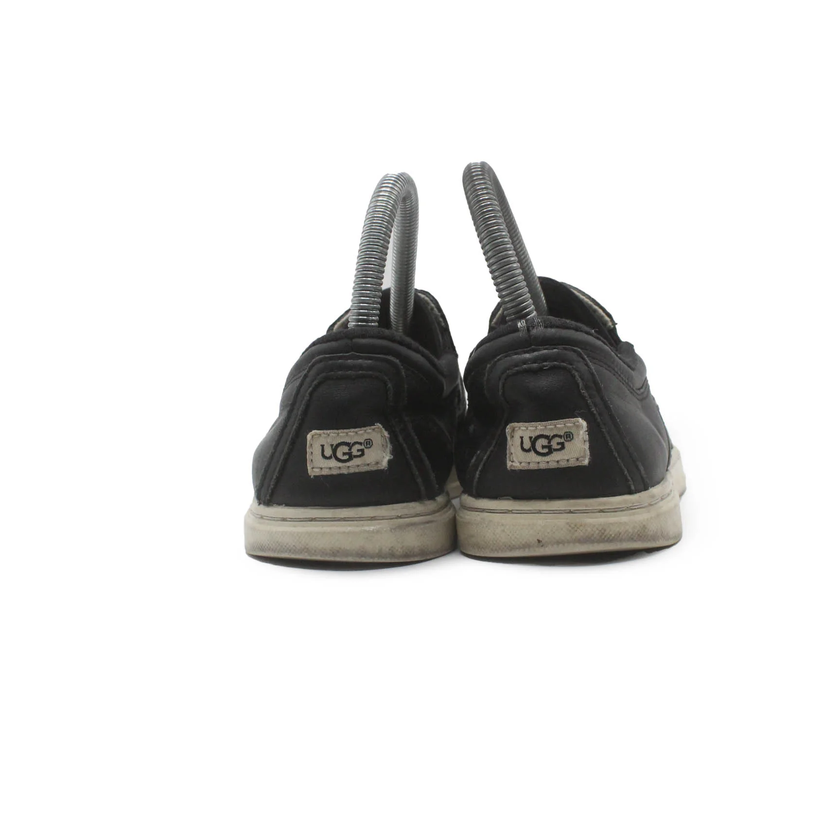 UGG Tobin Black Leather Slip On - Image 5