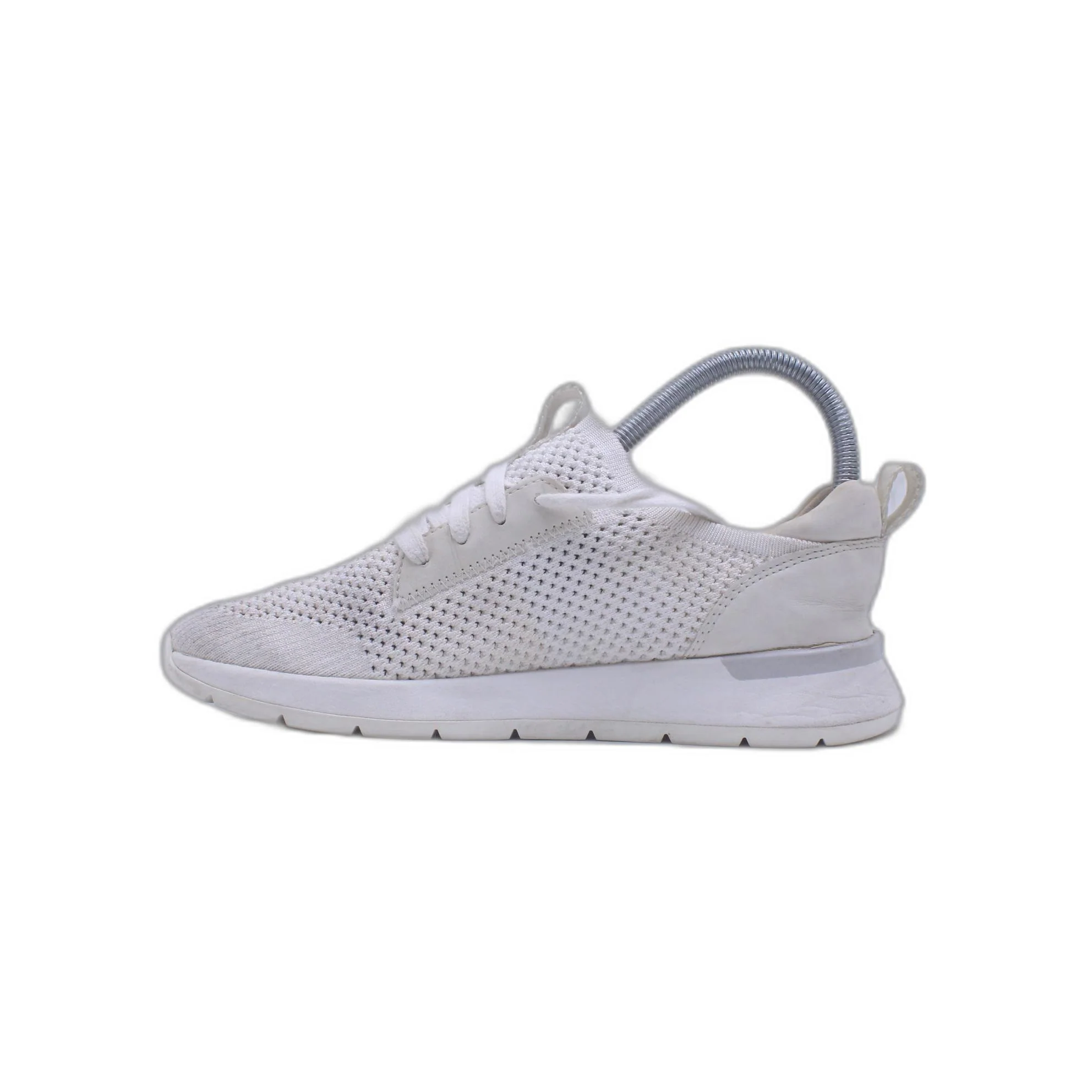 UGG Women Tay Knit Triple White Mesh Walking Shoe - Image 2