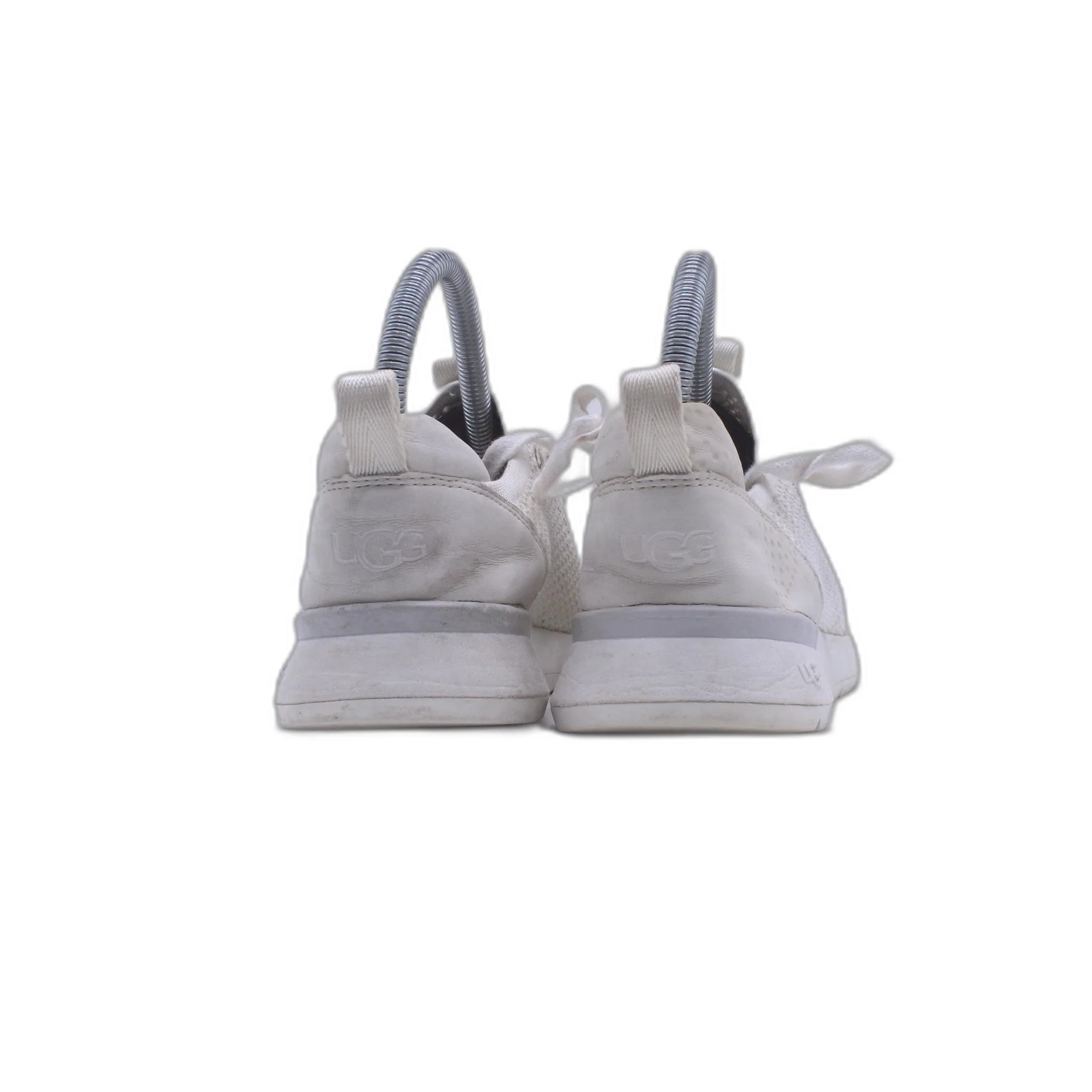 UGG Women Tay Knit Triple White Mesh Walking Shoe - Image 4
