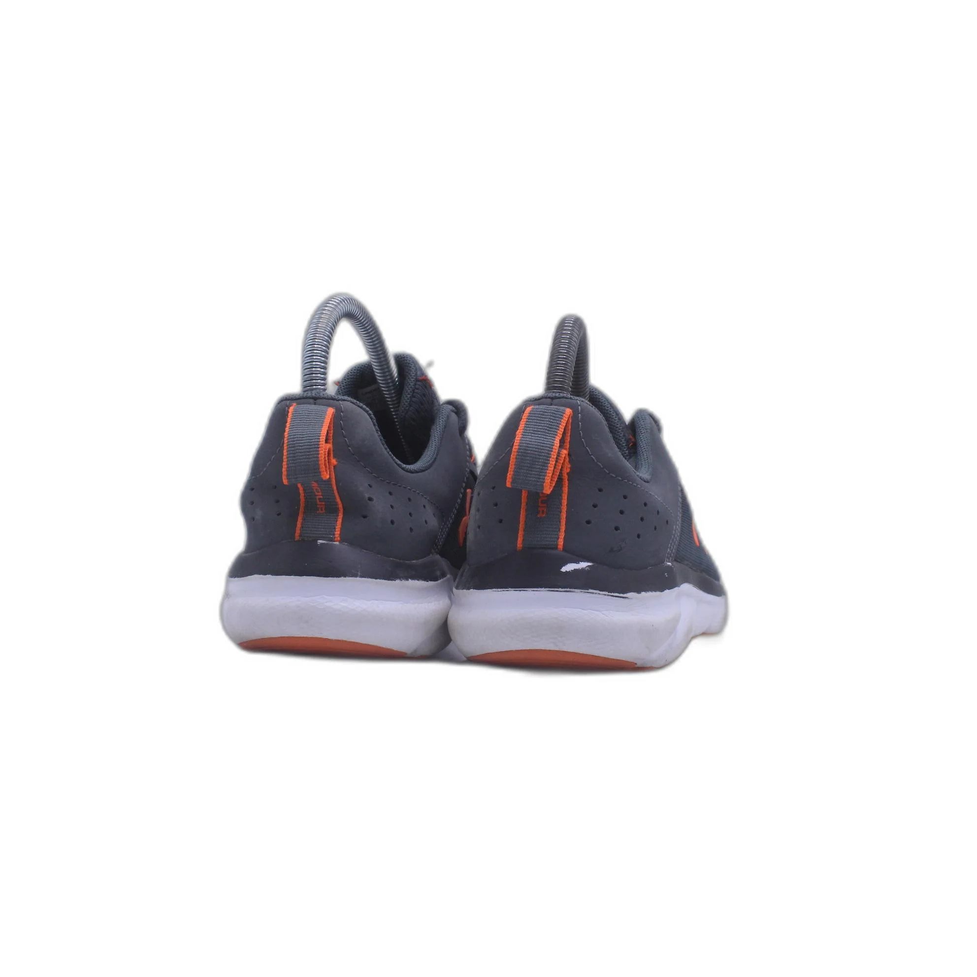 Under Armour Assert 8 Youth 3022100-101 Gray Running Athletic Shoe - Image 4
