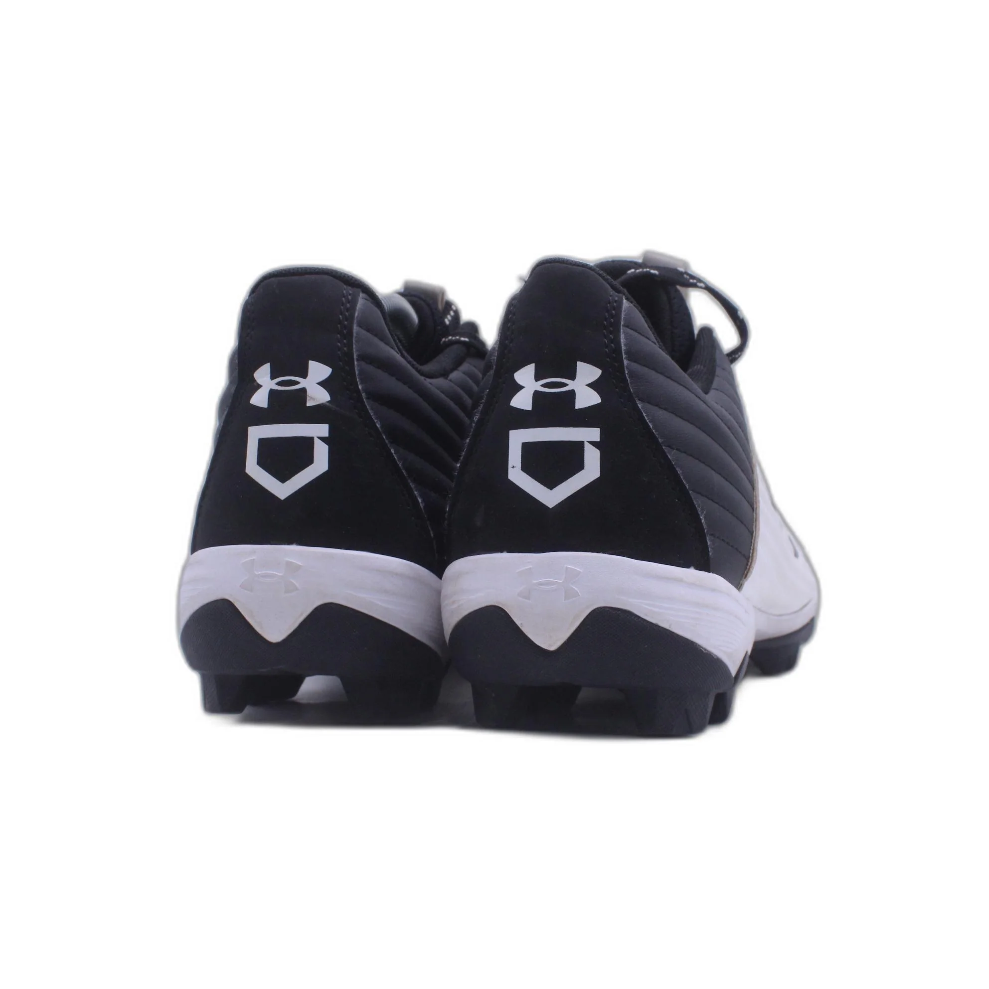 Under Armour Boys Leadoff Low RM 3023449-002 Black Baseball Cleats - Image 4