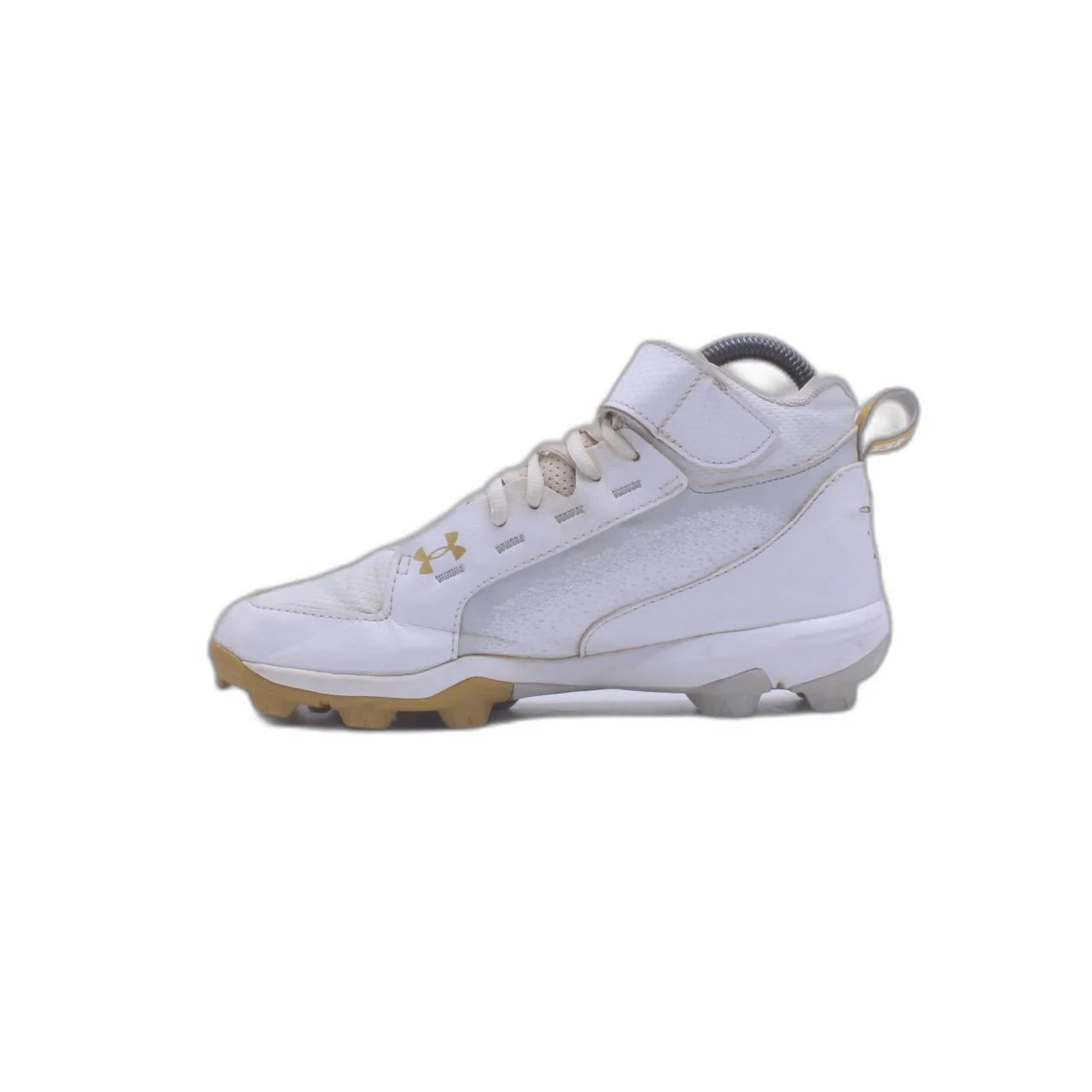Under Armour G GLYDE 2 Boys White Baseball Shoe - Image 2
