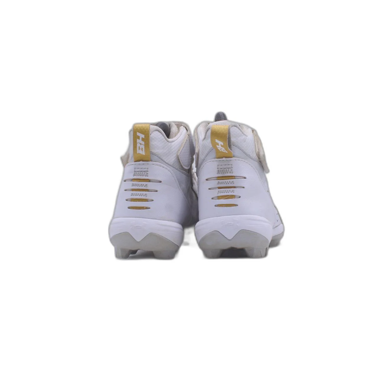 Under Armour G GLYDE 2 Boys White Baseball Shoe - Image 4