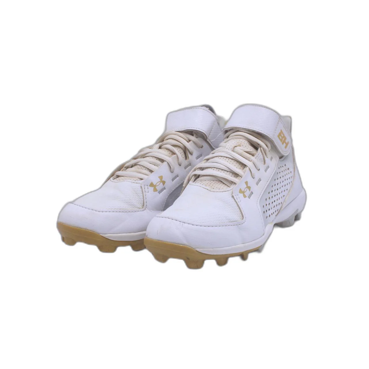Under Armour G GLYDE 2 Boys White Baseball Shoe - Image 5